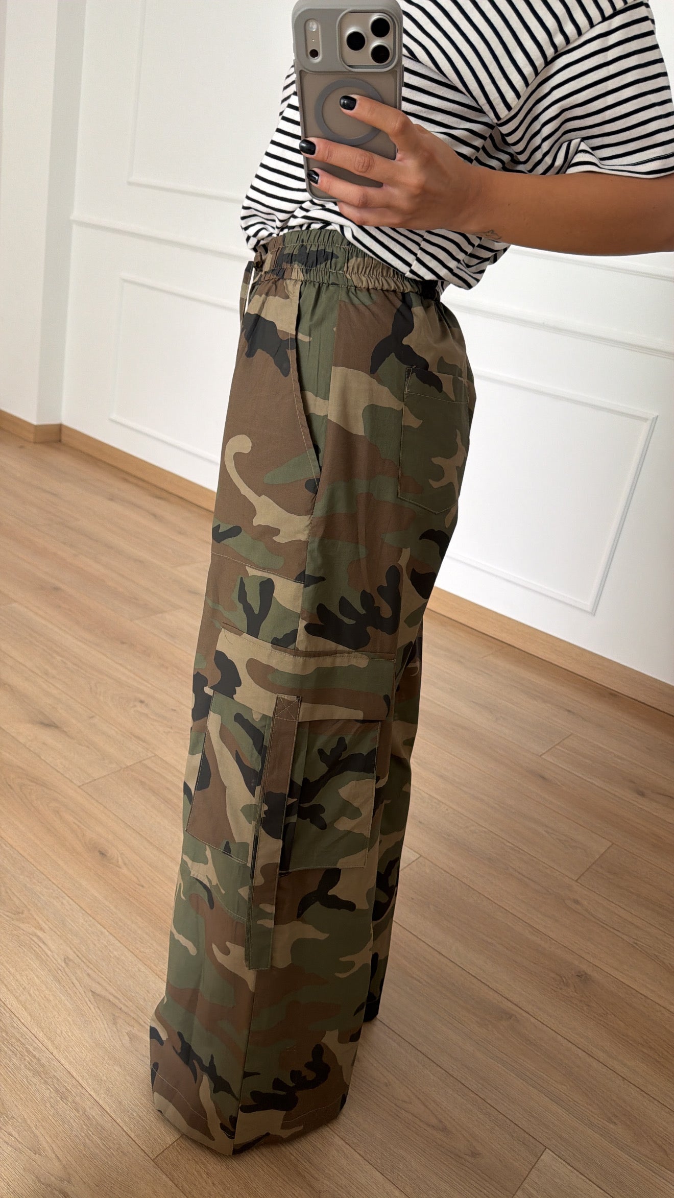 Pantalone cargo camouflage Tensione IN