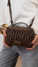 Handbag Charlotte variante moka ViCOLO