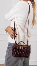 Handbag Charlotte variante melanzana ViCOLO