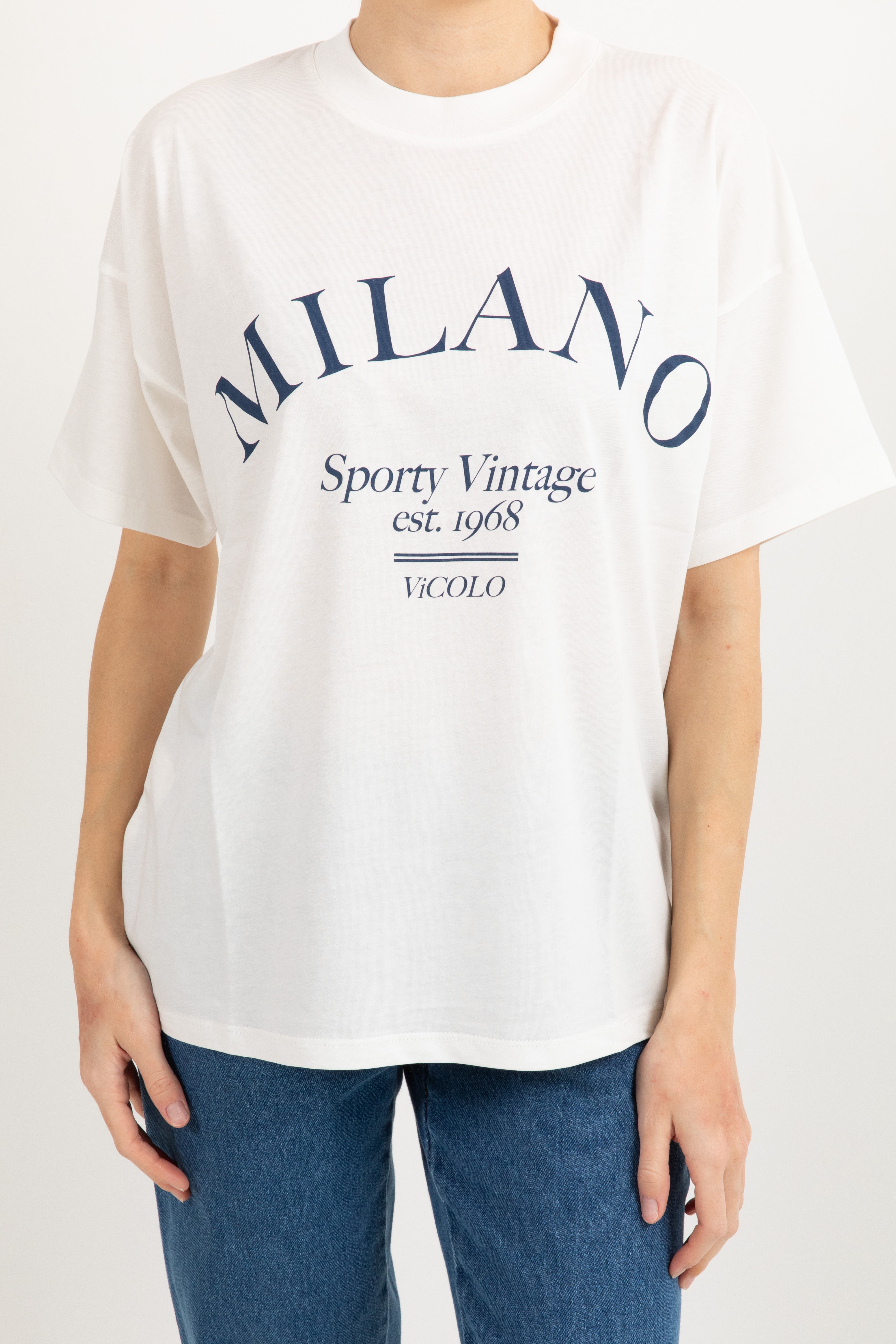 T-shirt over-size "Milano" ViCOLO