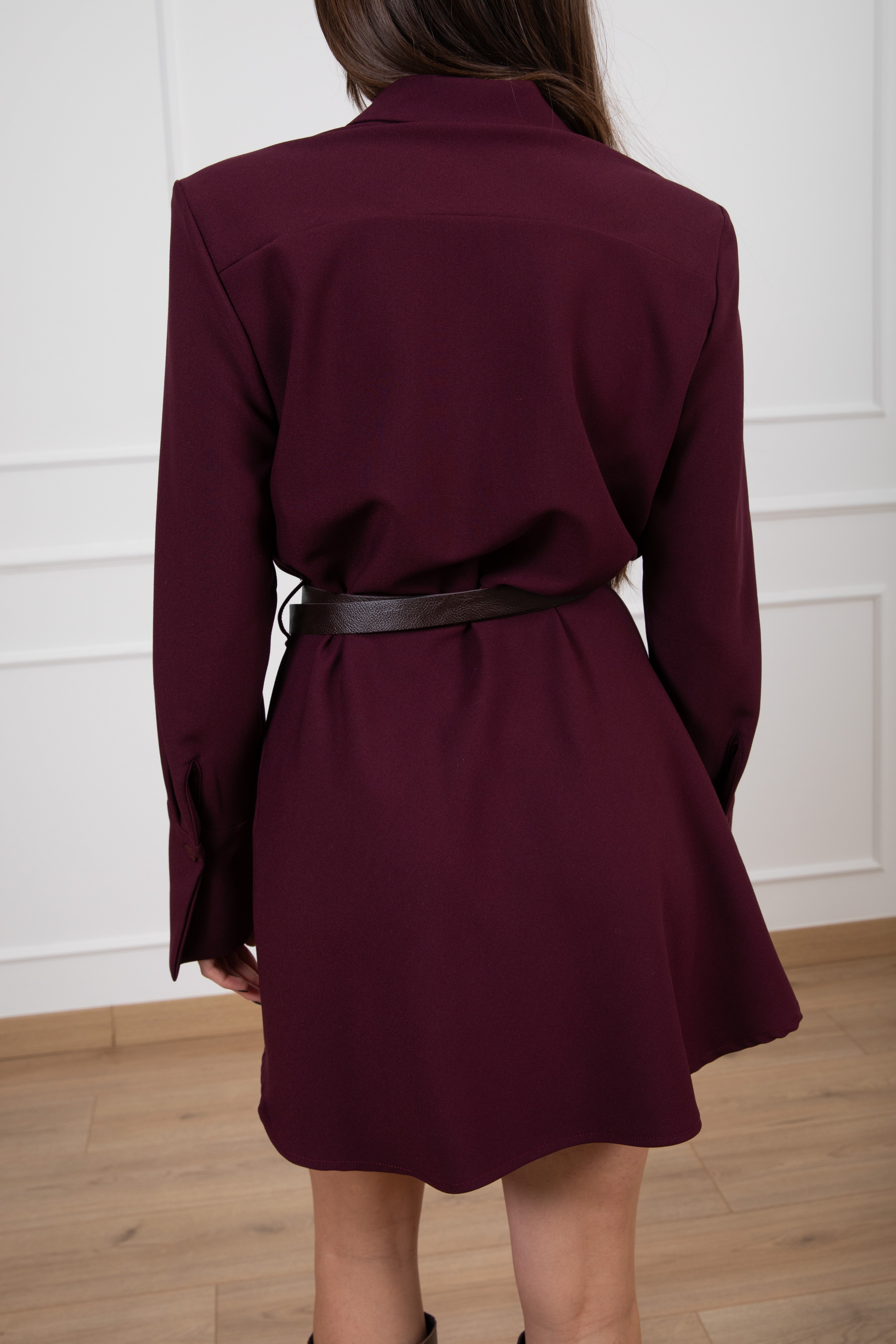 Mini-abito con spallina imbottita Motel