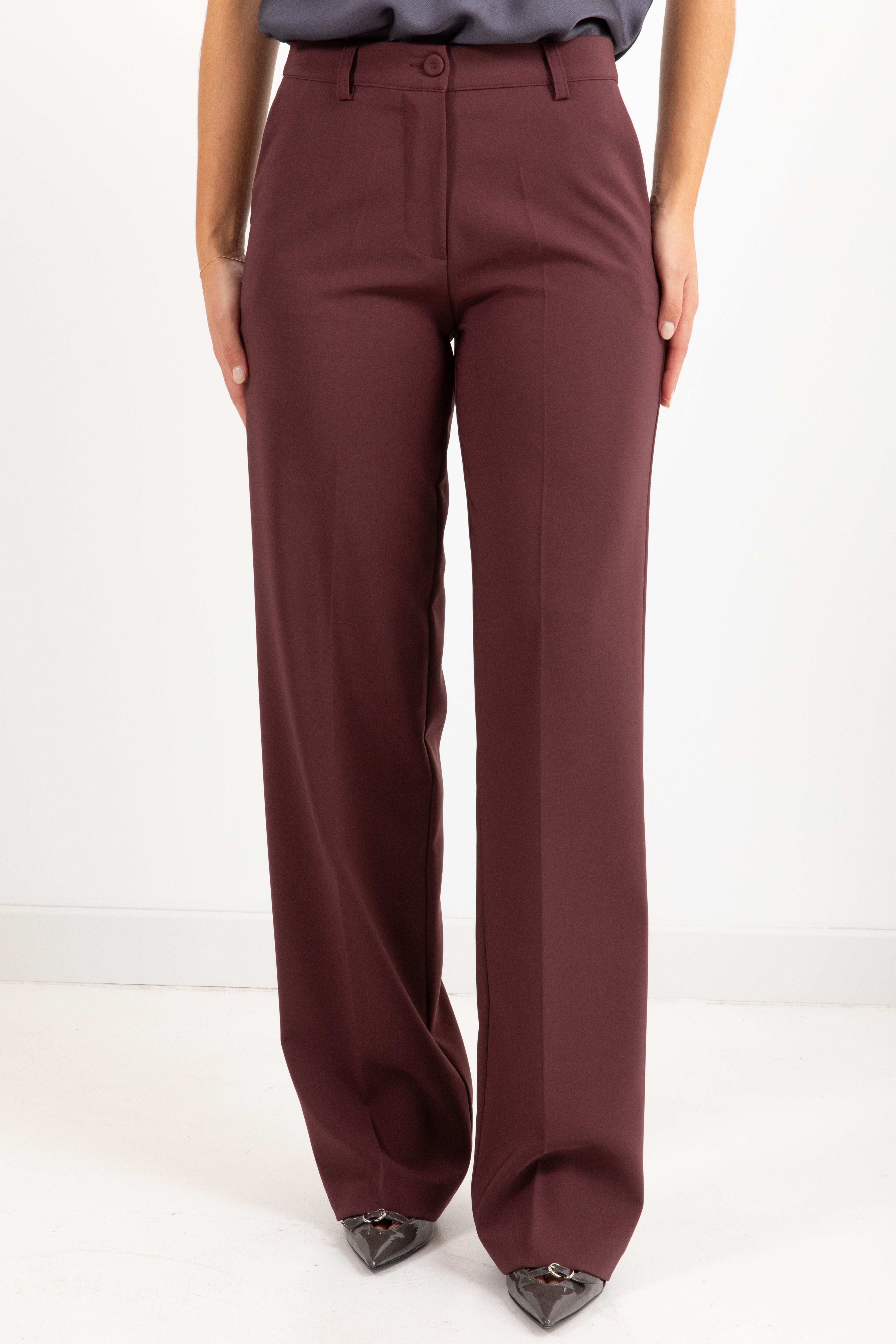 Tailleur giacca e pantalone gamba dritta Susy mix