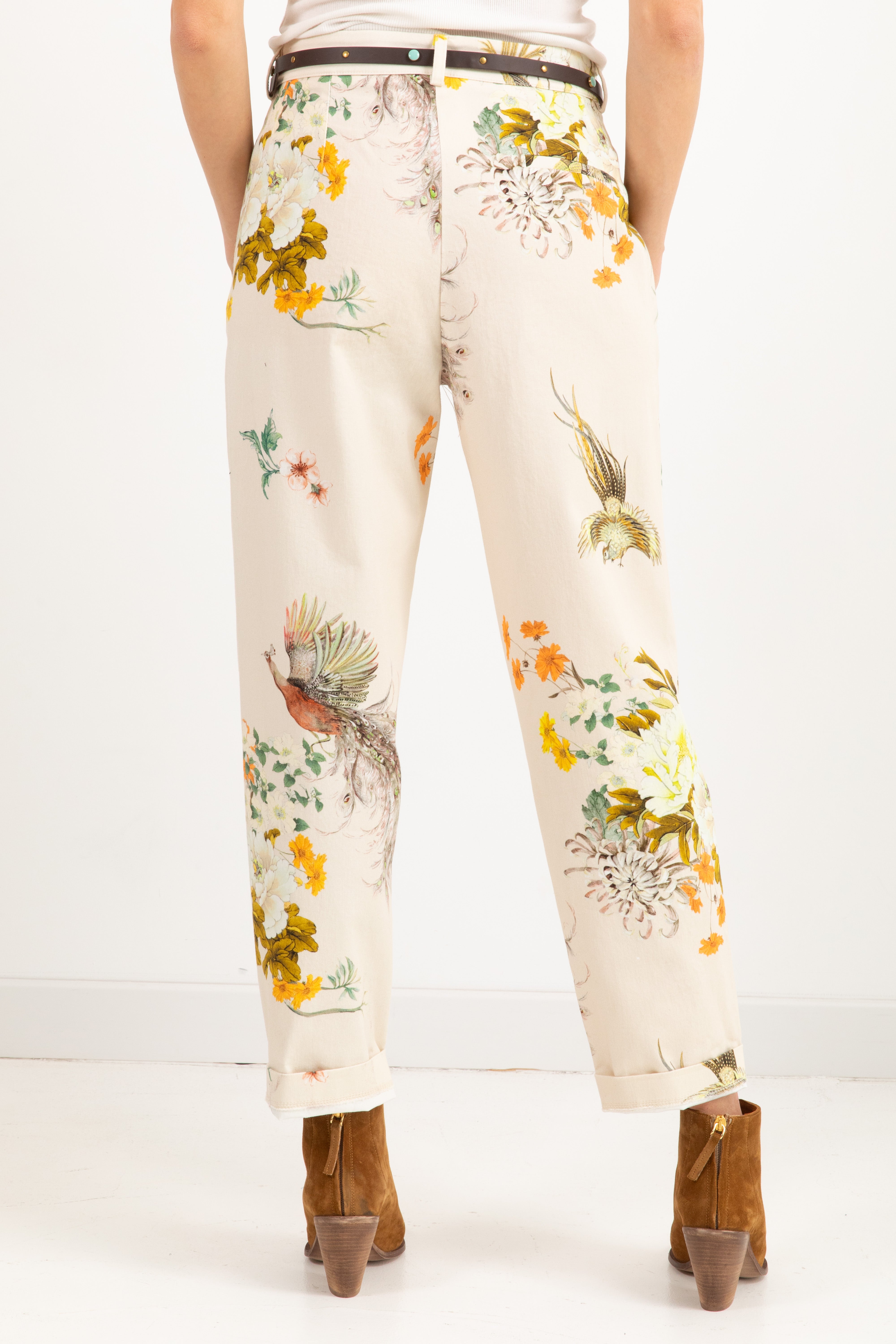 Pantalone stampa flowers Dixie