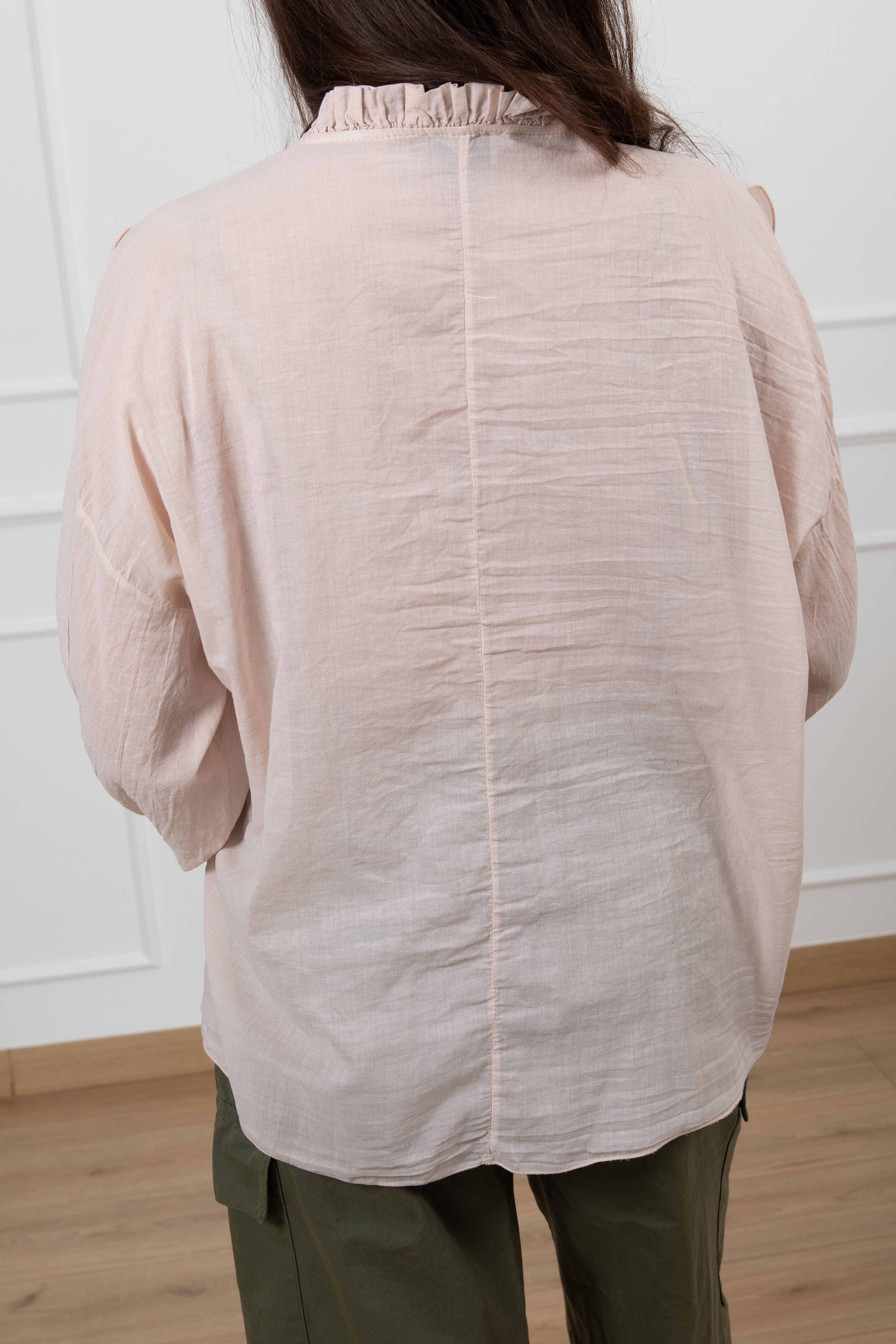 Camicia con rouches Susy Mix