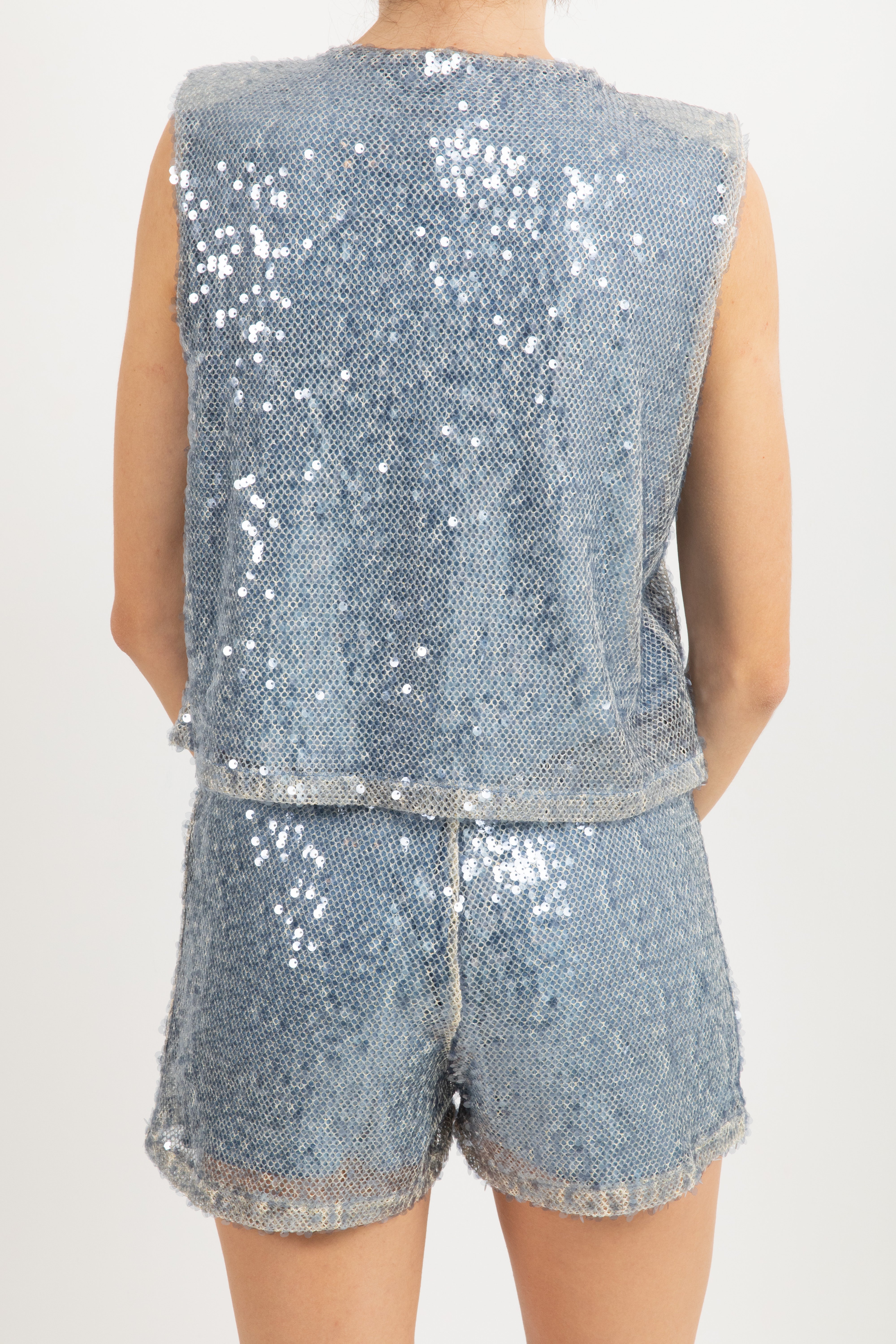 Top con paillettes Susy Mix