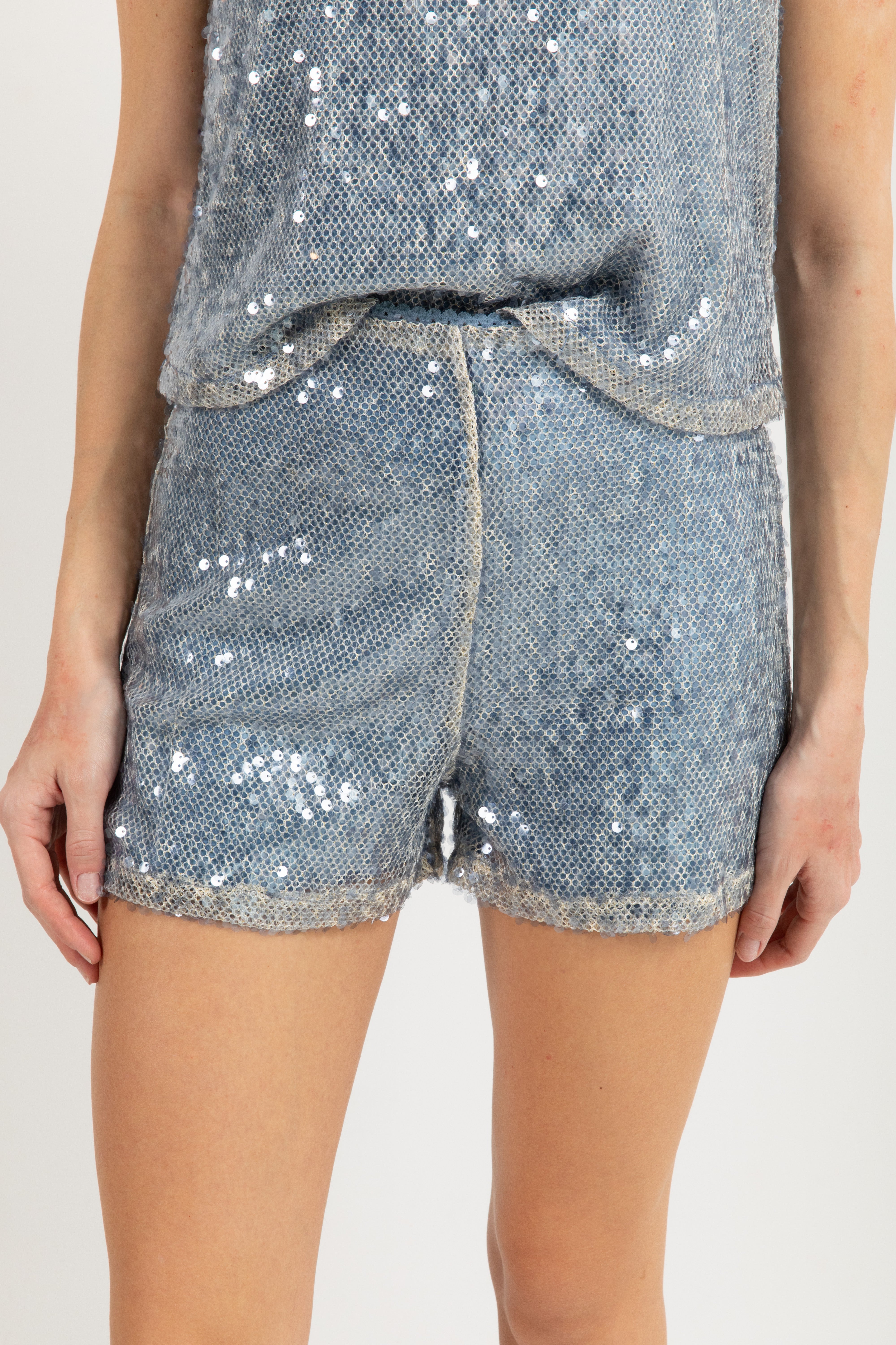 Shorts con paillettes Susy Mix