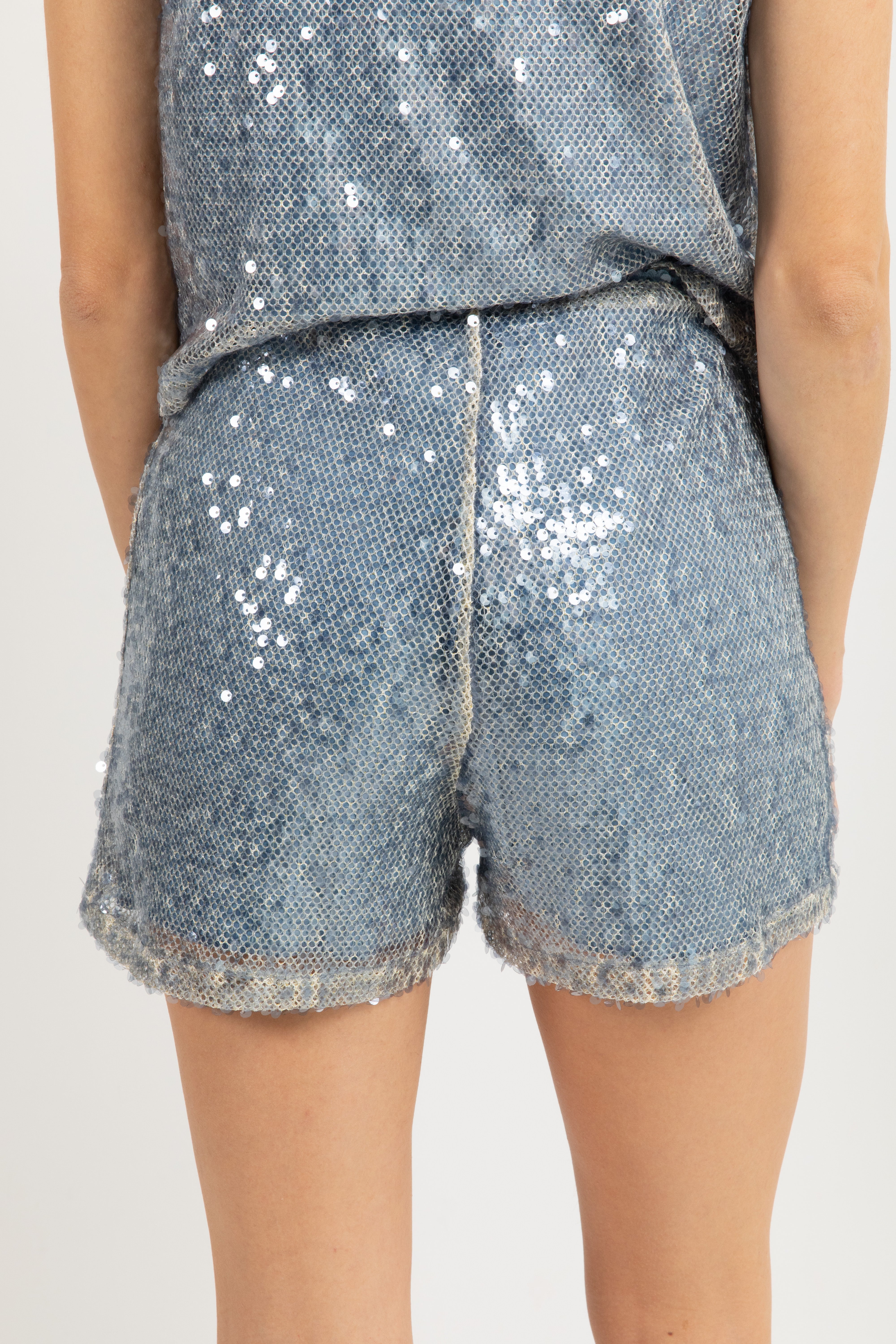 Shorts con paillettes Susy Mix