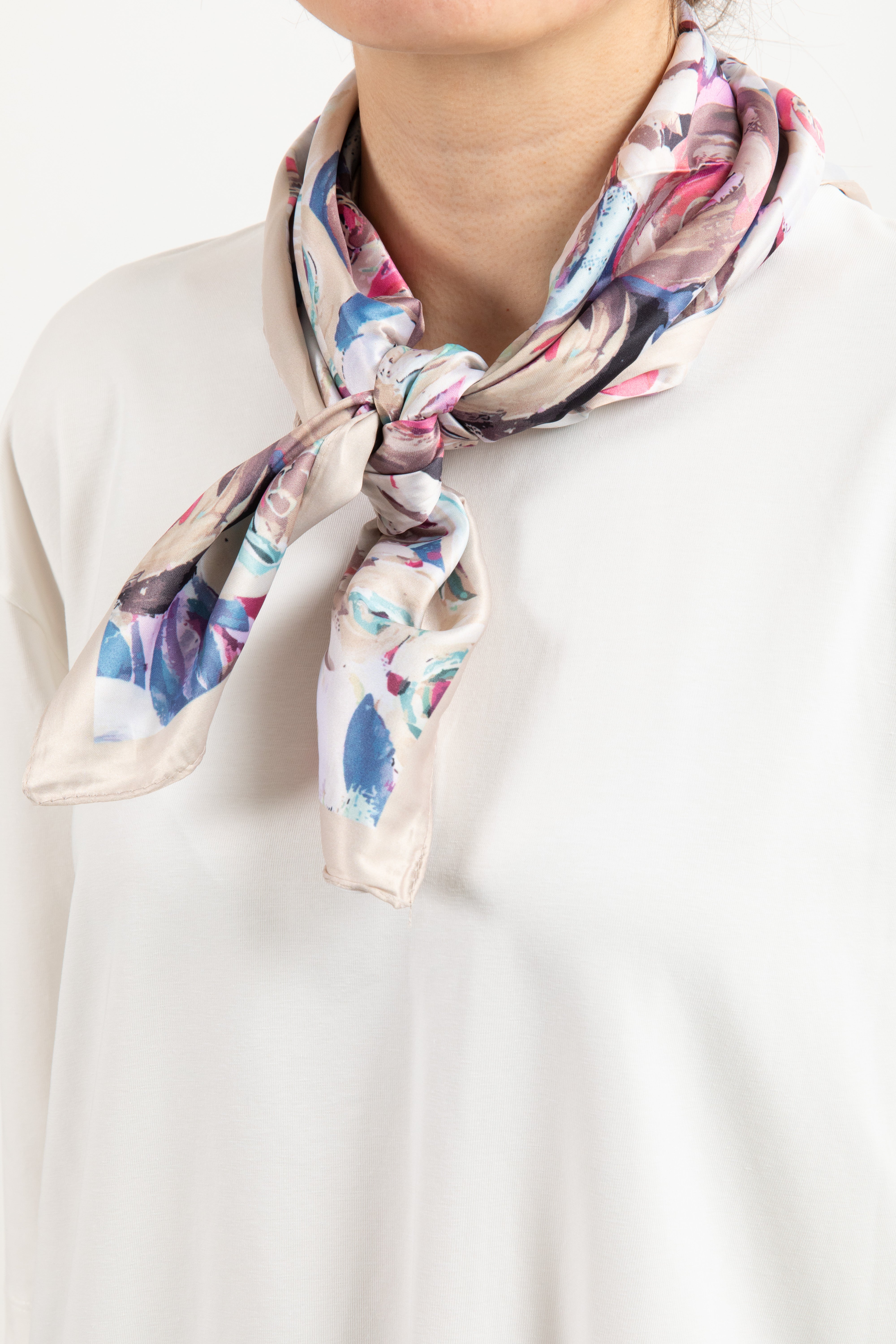 Foulard fantasia flowers Susy Mix