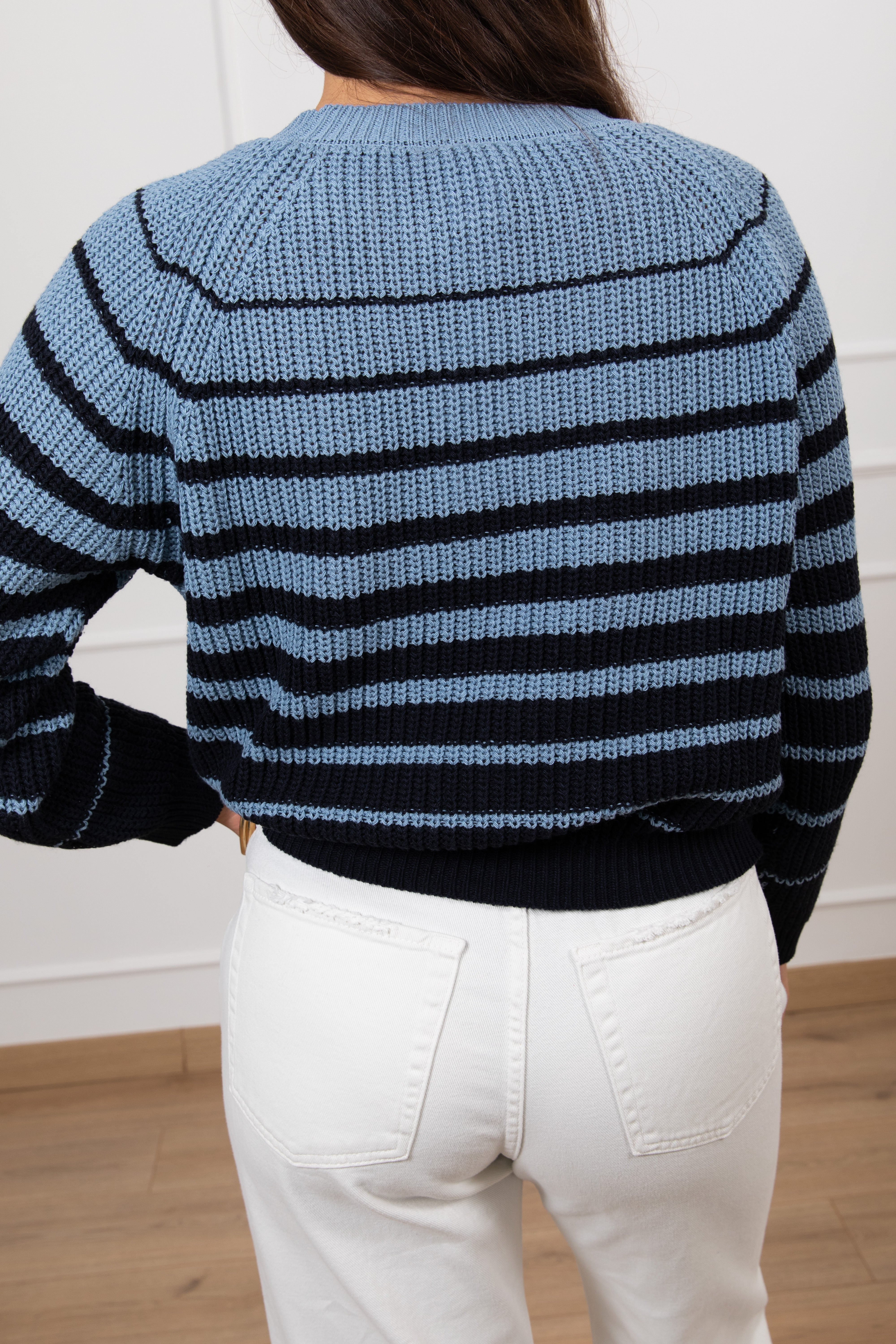 Maglia a righe asimmetriche Susy Mix