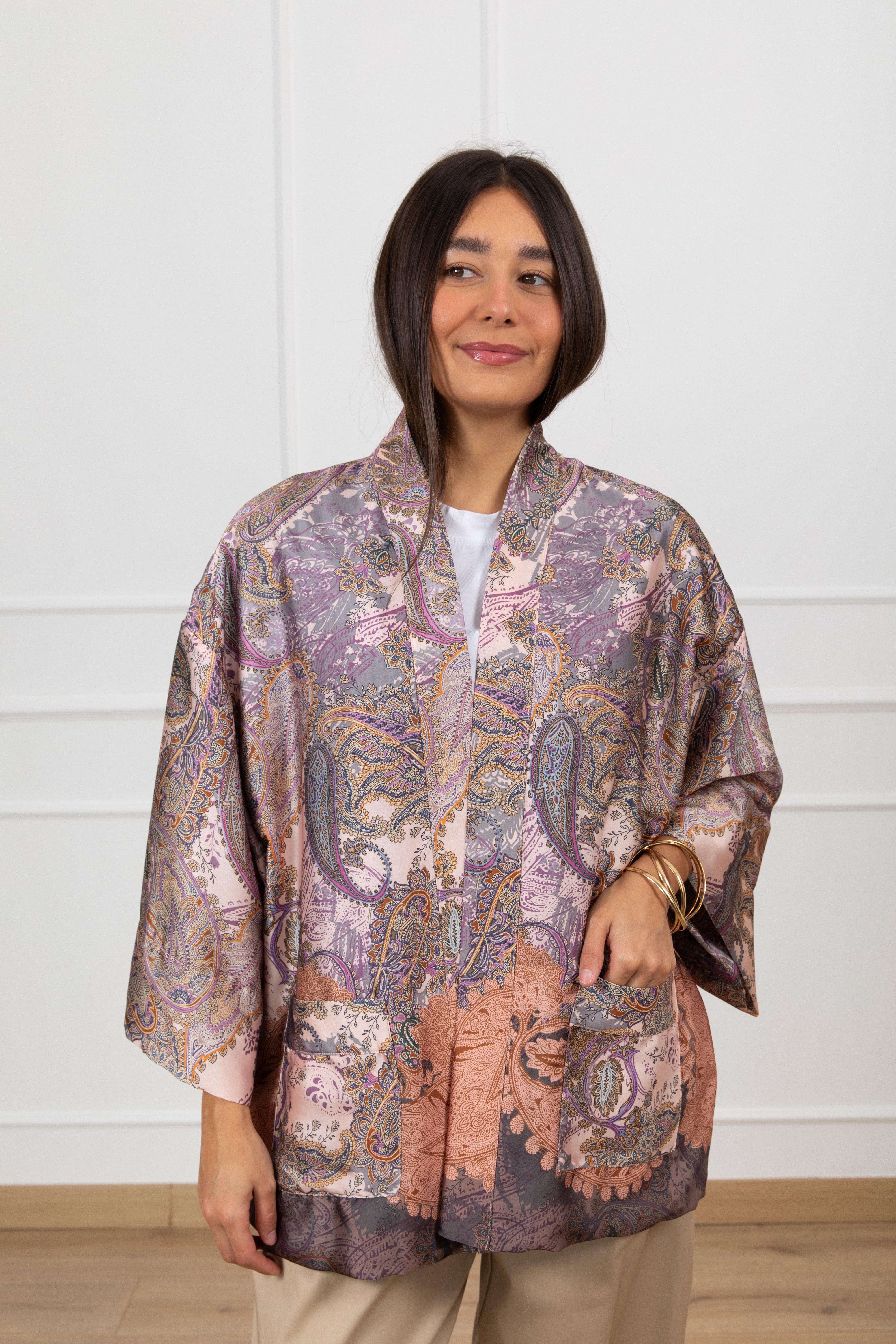 Kimono fantasia paisley Dixie
