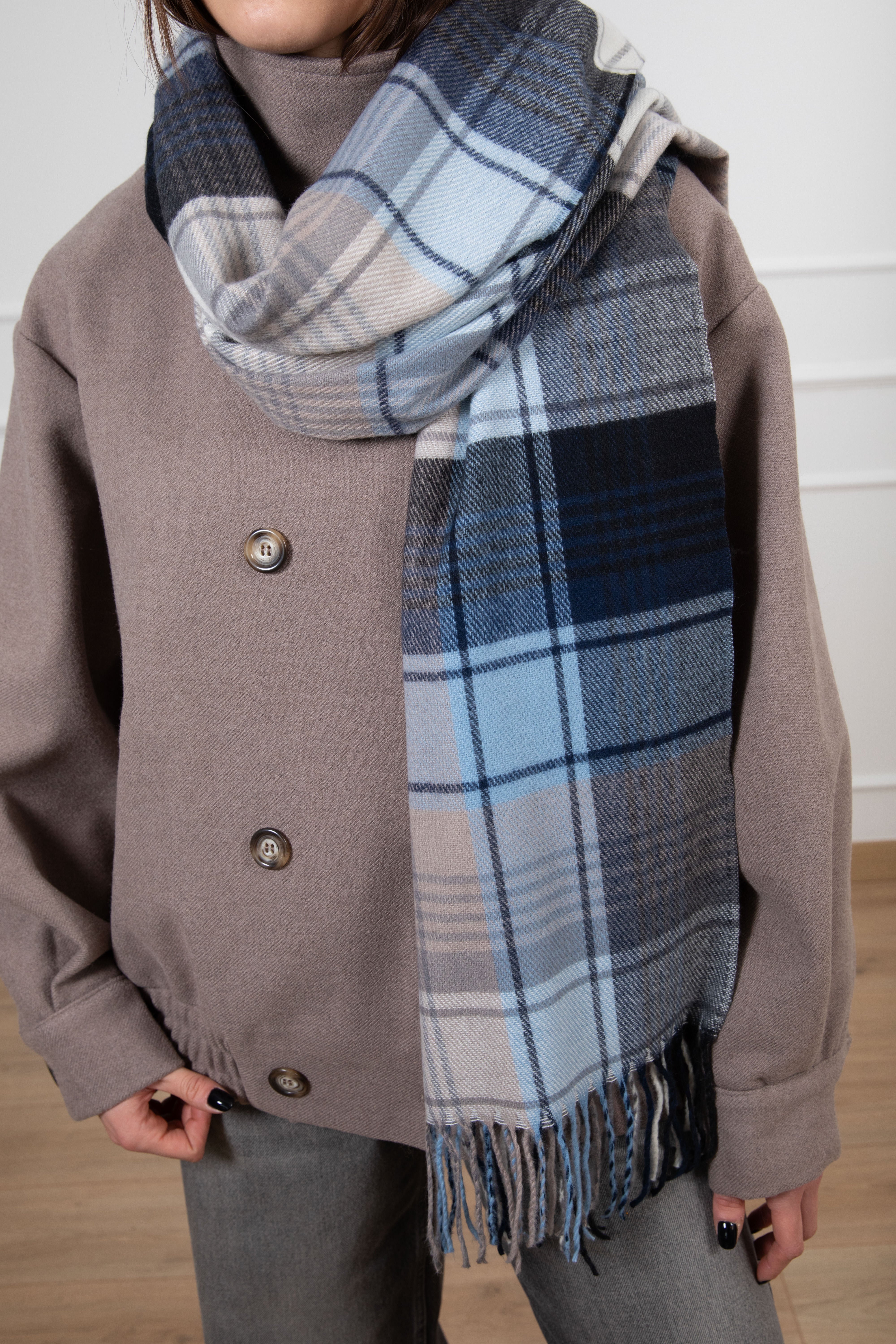 Sciarpa check Susy Mix