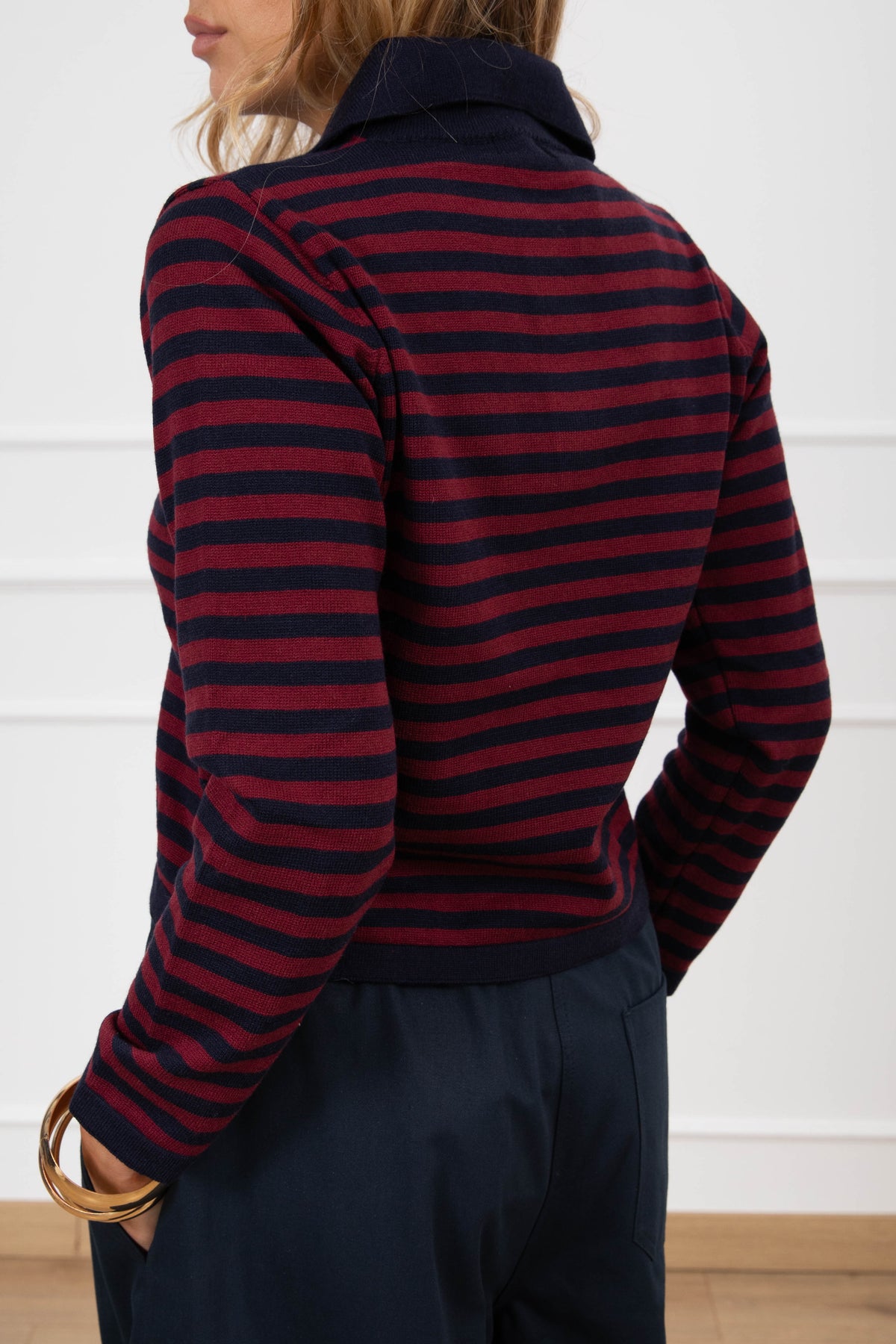 Polo serafino a righe Susy Mix