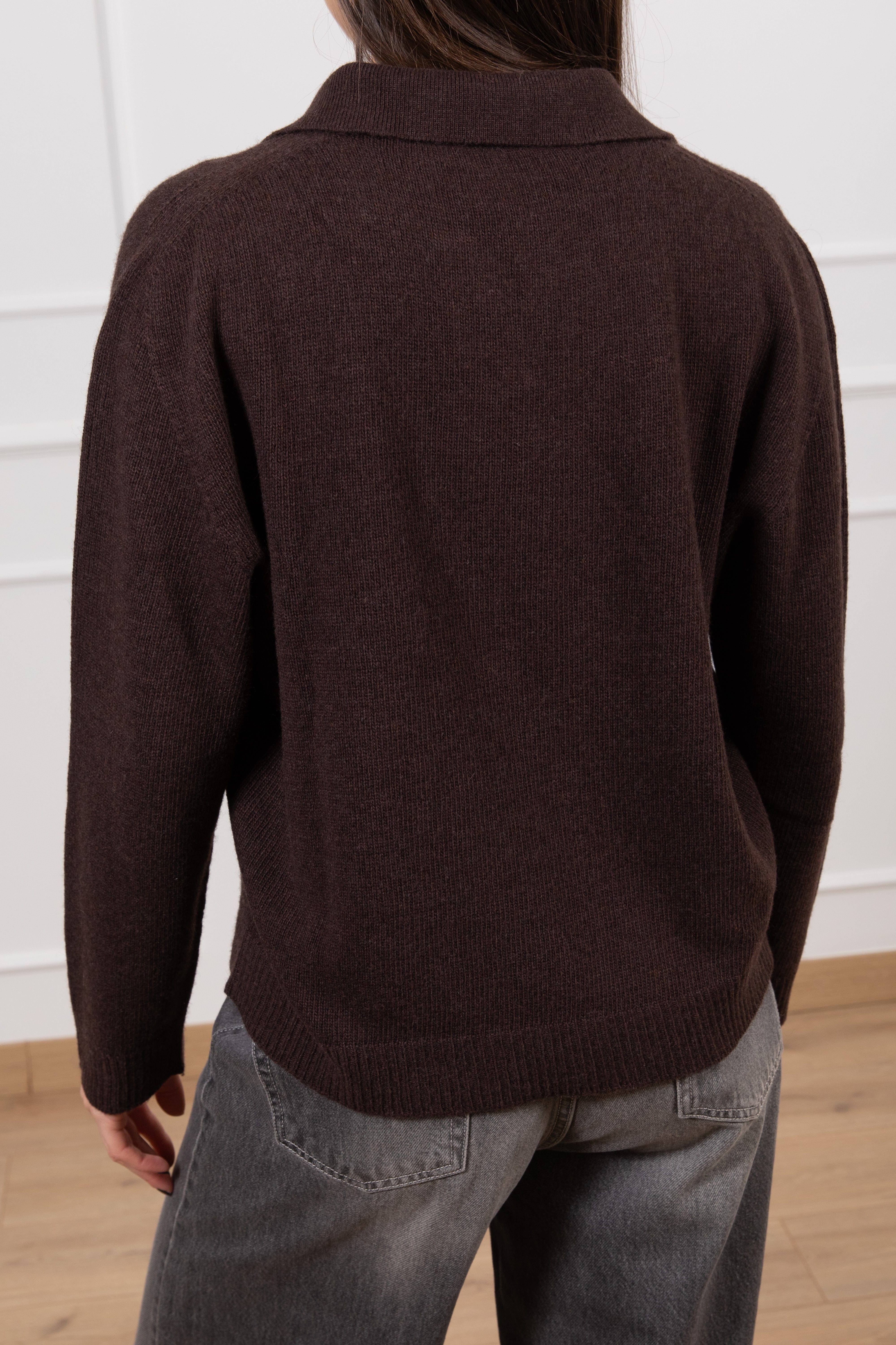 Polo in lana e cashmere ViCOLO