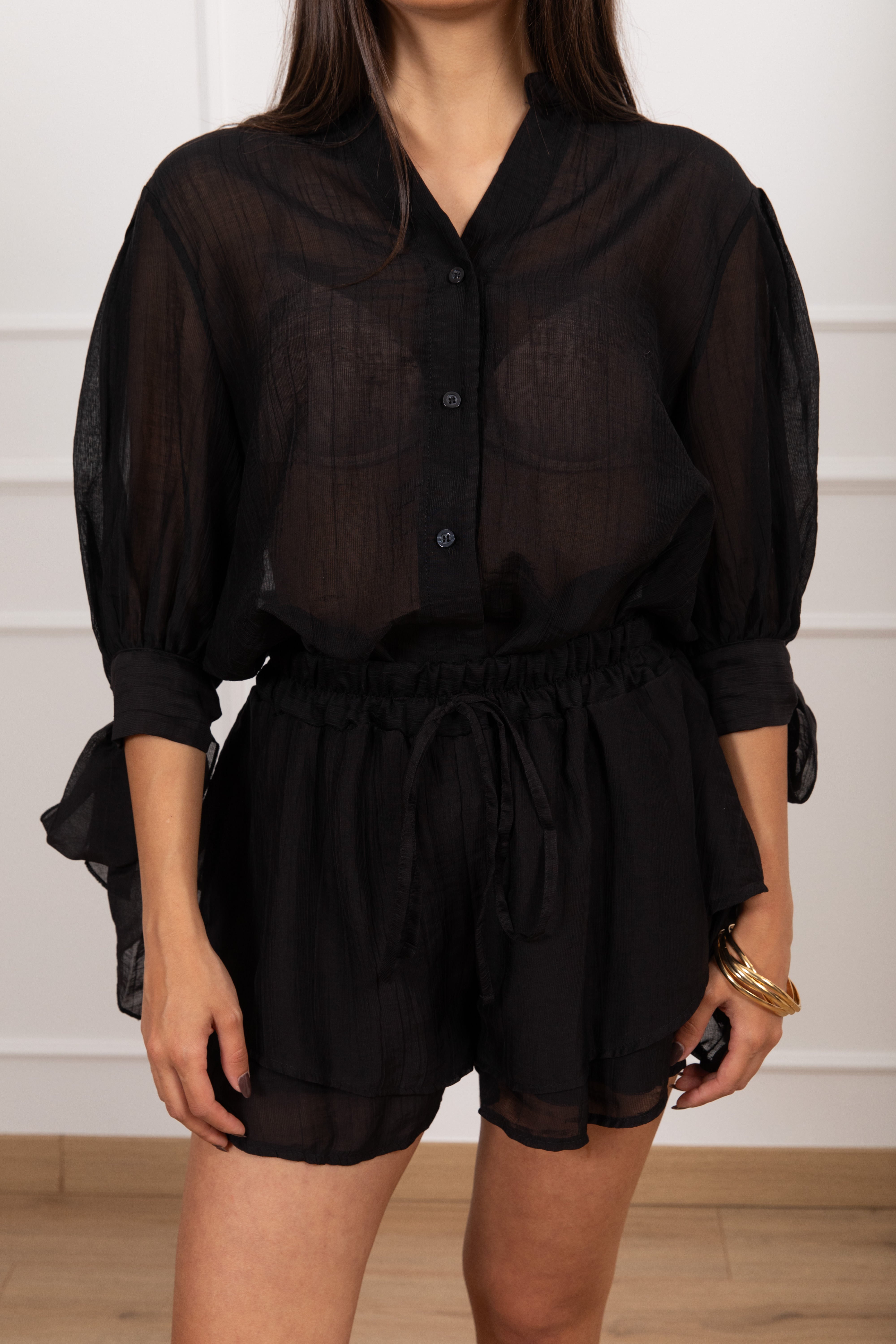 Camicia in lyocell Haveone