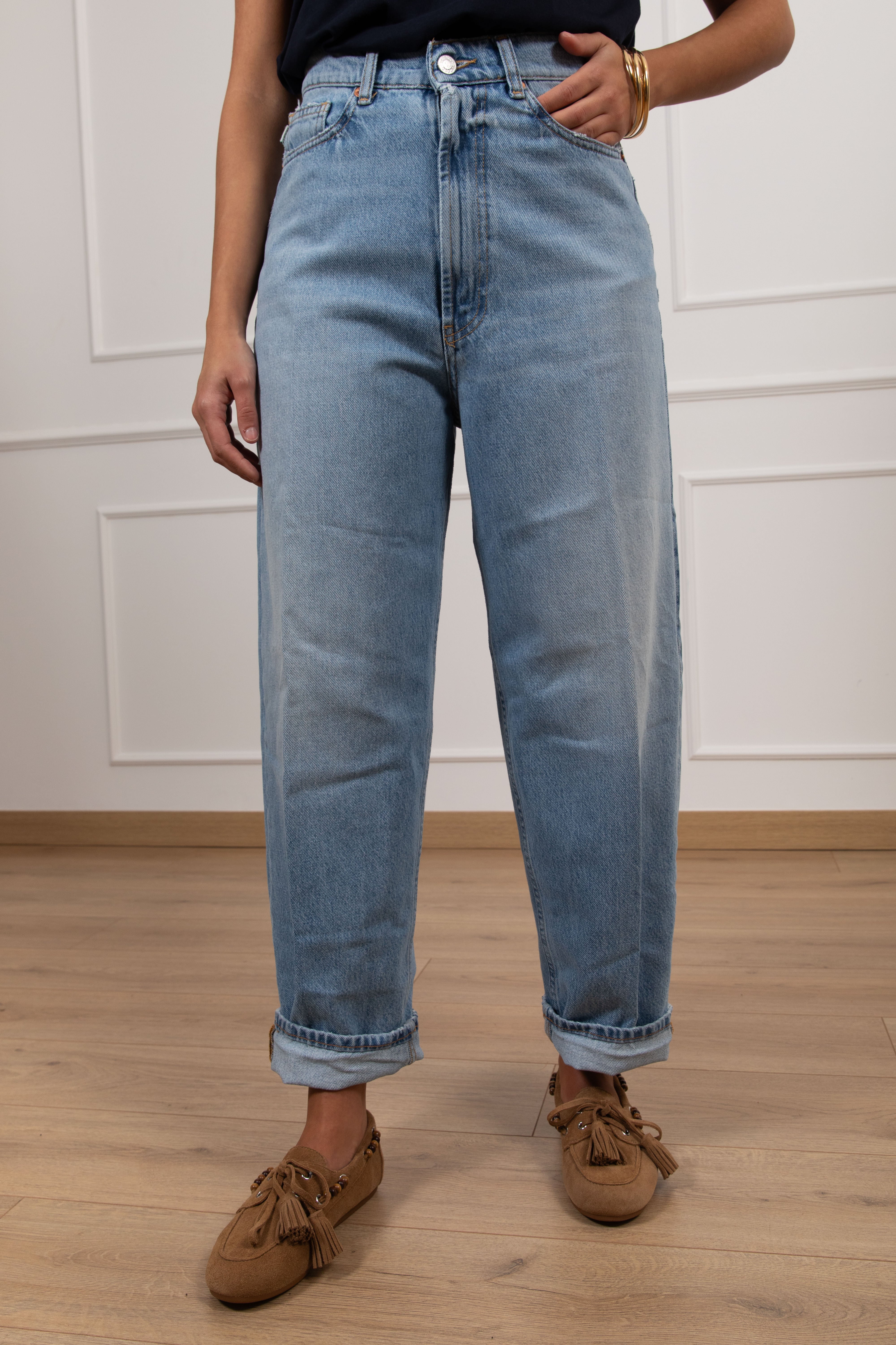 Jeans Laila lavaggio chiaro ViCOLO