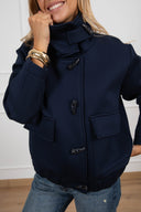 Bomber in scuba con alamari e tasche Susy Mix