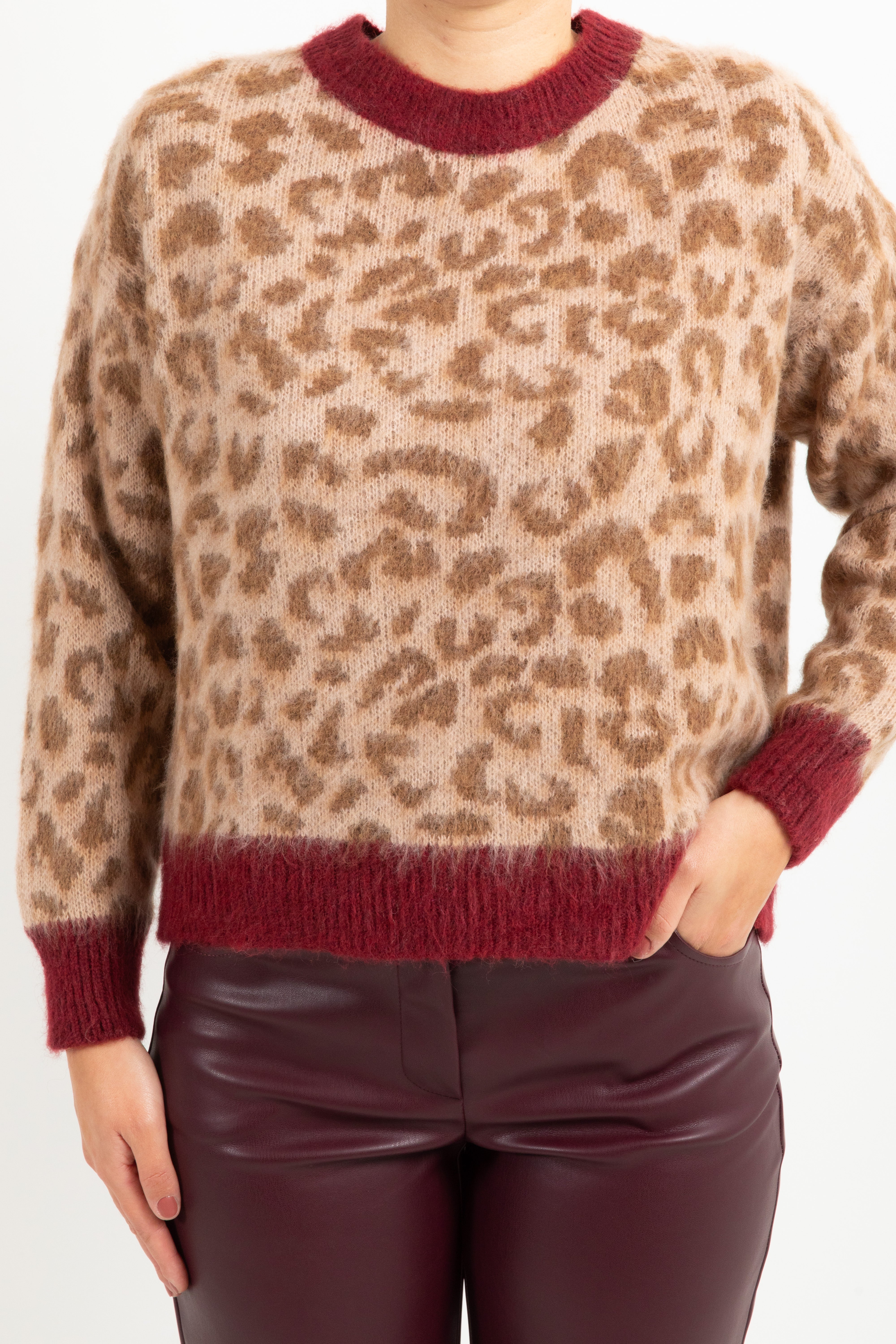 Pull in lana animalier Susy Mix