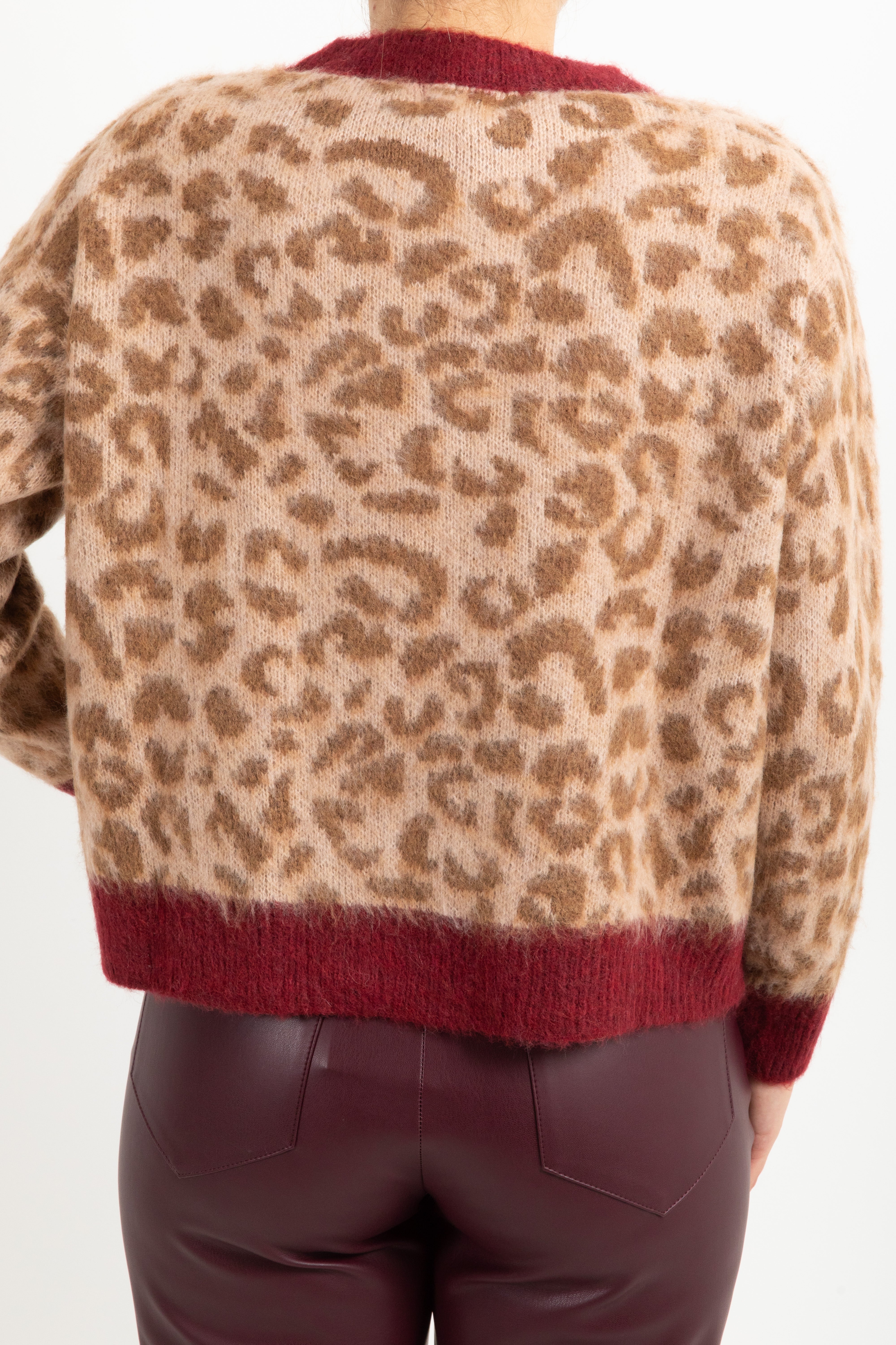 Pull in lana animalier Susy Mix