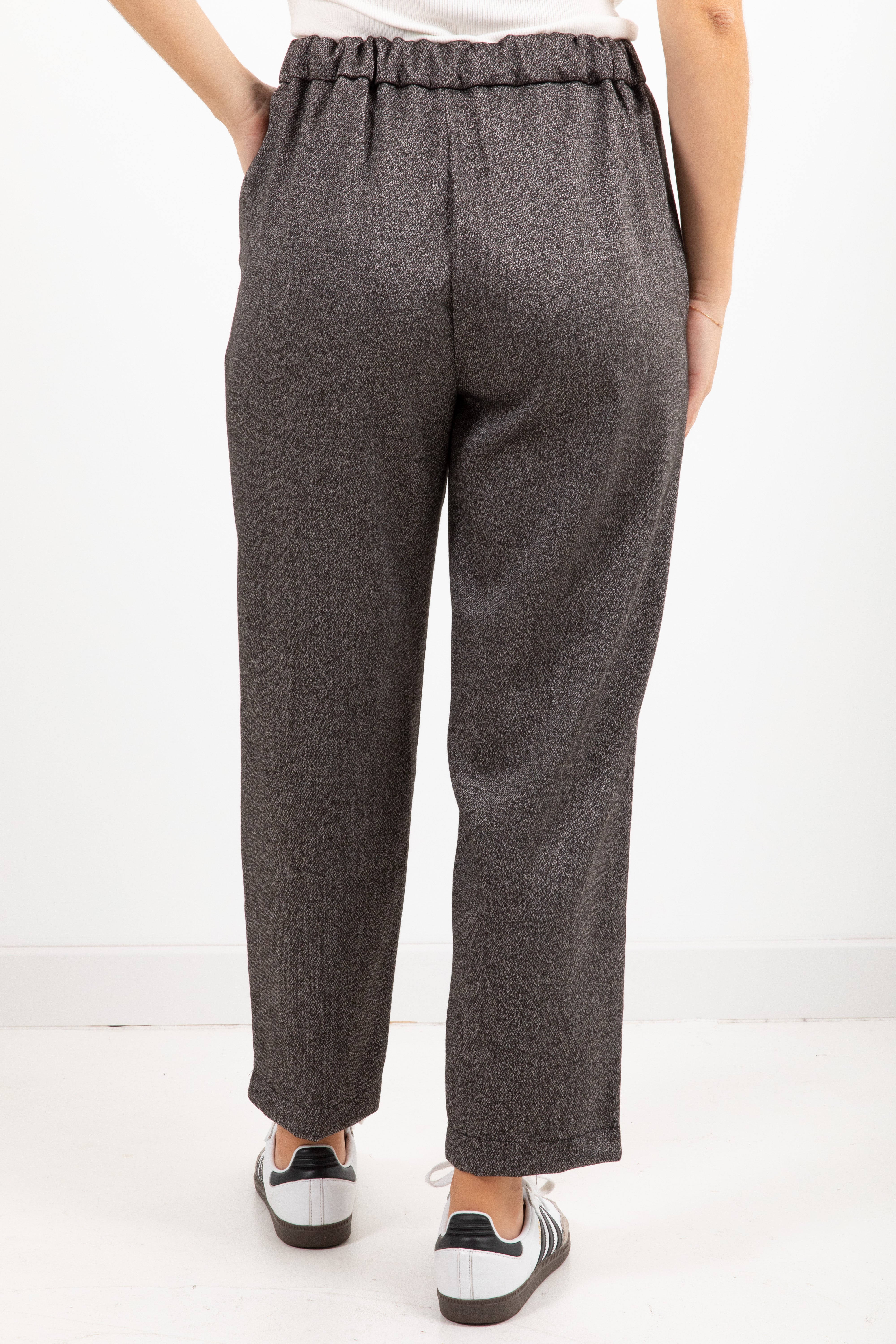 Pantalone carrot con pinces sale e pepe Dixie