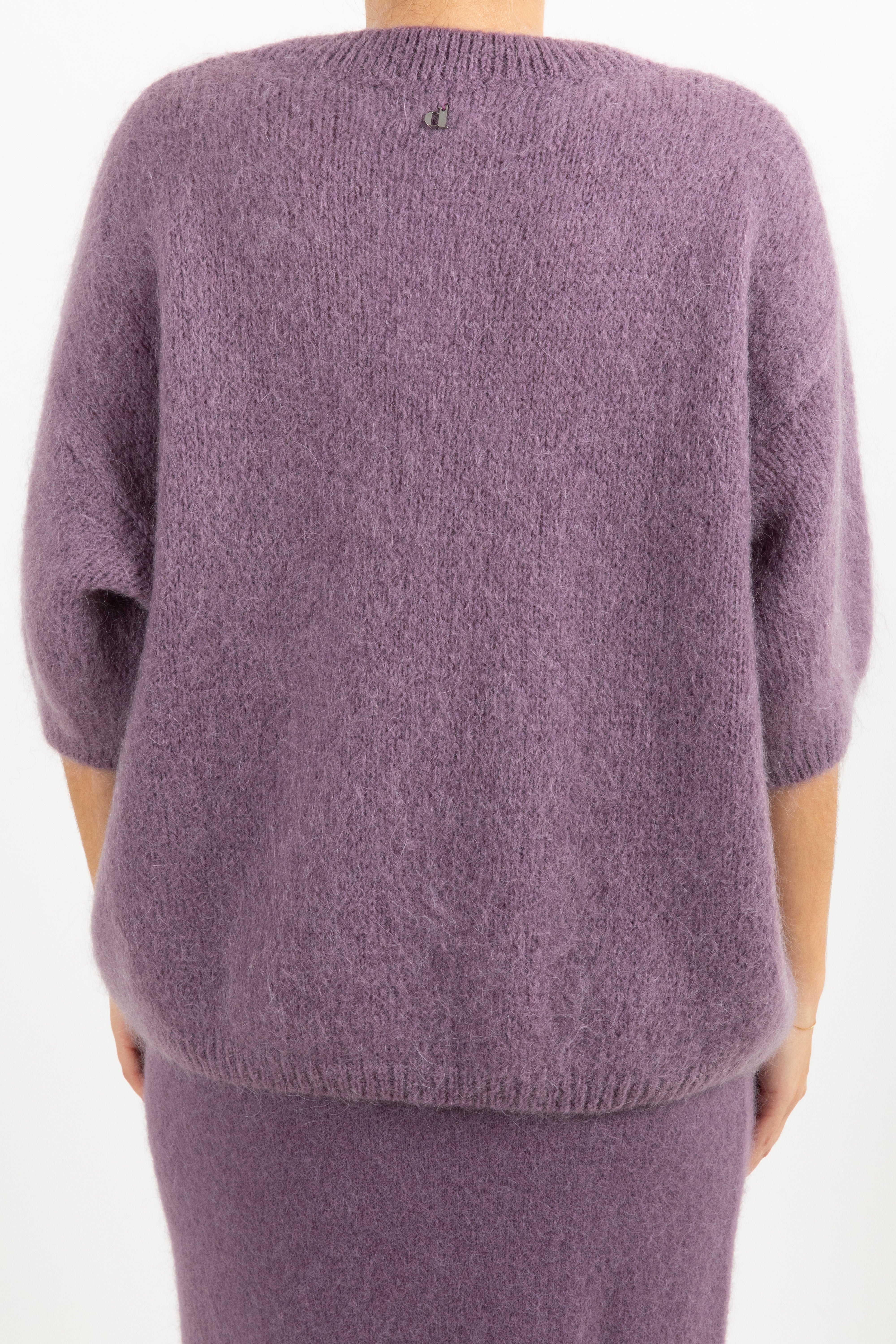 Maglia mohair a mezza manica Dixie