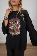 T-shirt manica lunga "Rebel soul" ViCOLO