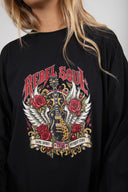T-shirt manica lunga "Rebel soul" ViCOLO