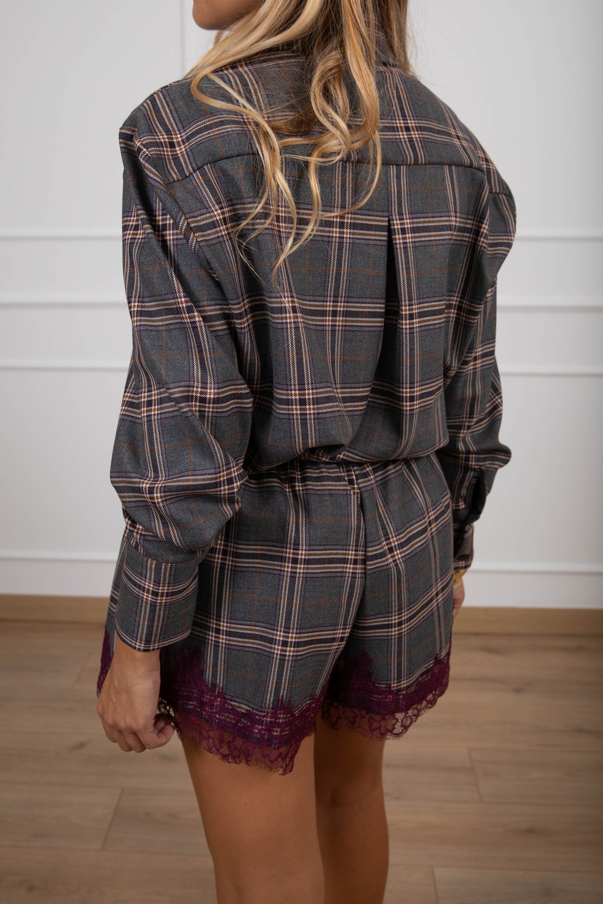 Camicia check con taschino Haveone