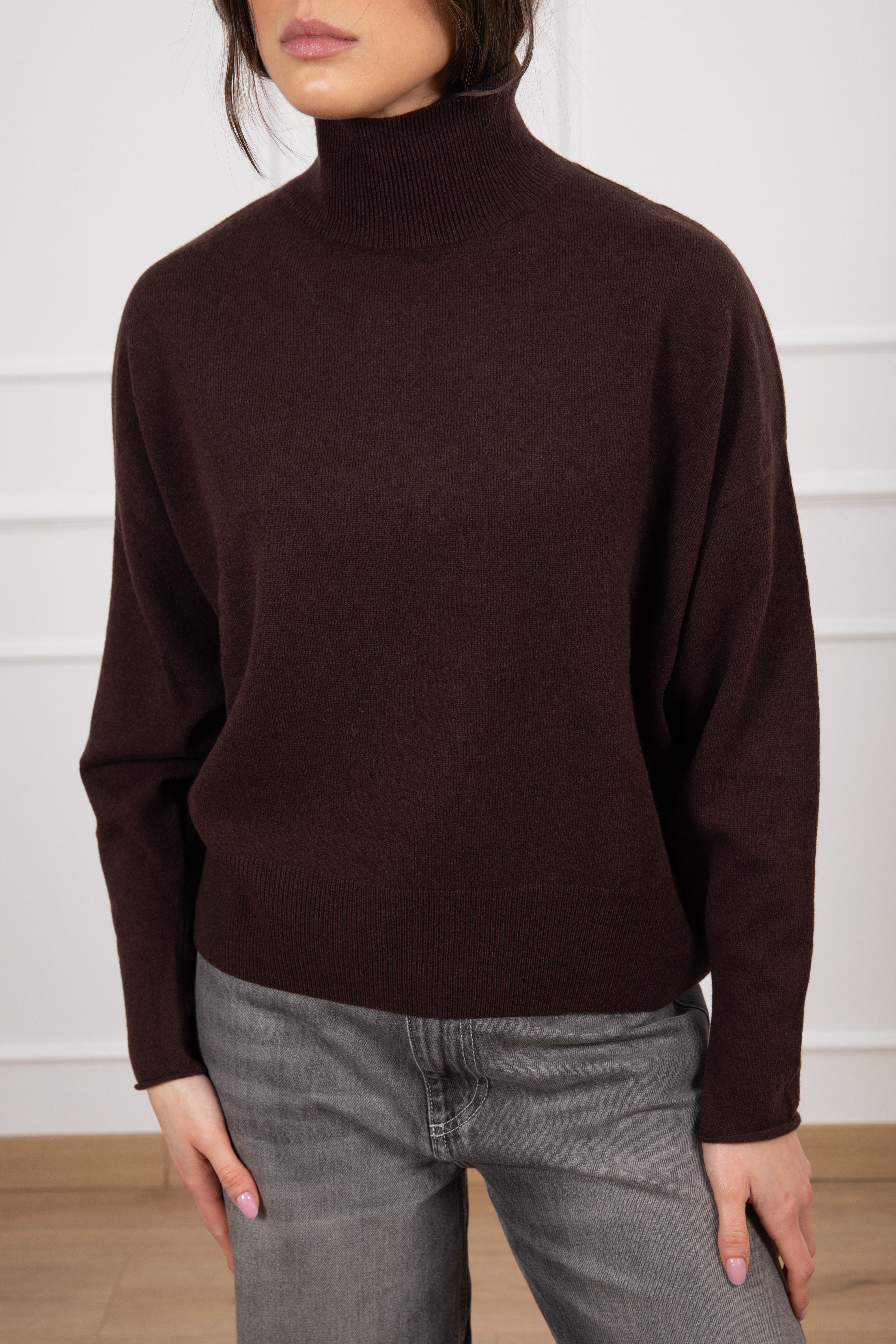 Pull mezzo-collo 100% lana ViCOLO