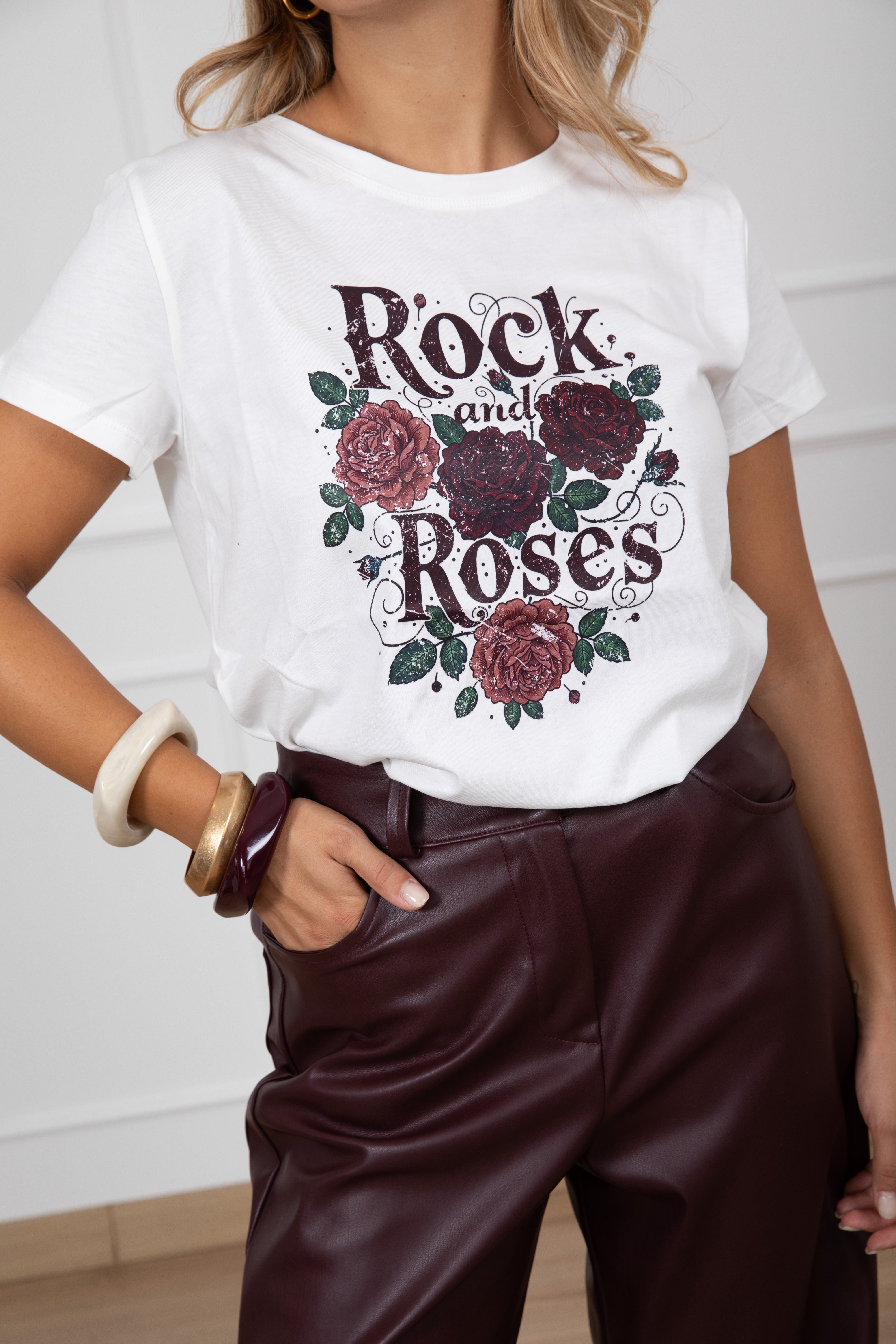 T-shirt "Rock and Roses" ViCOLO