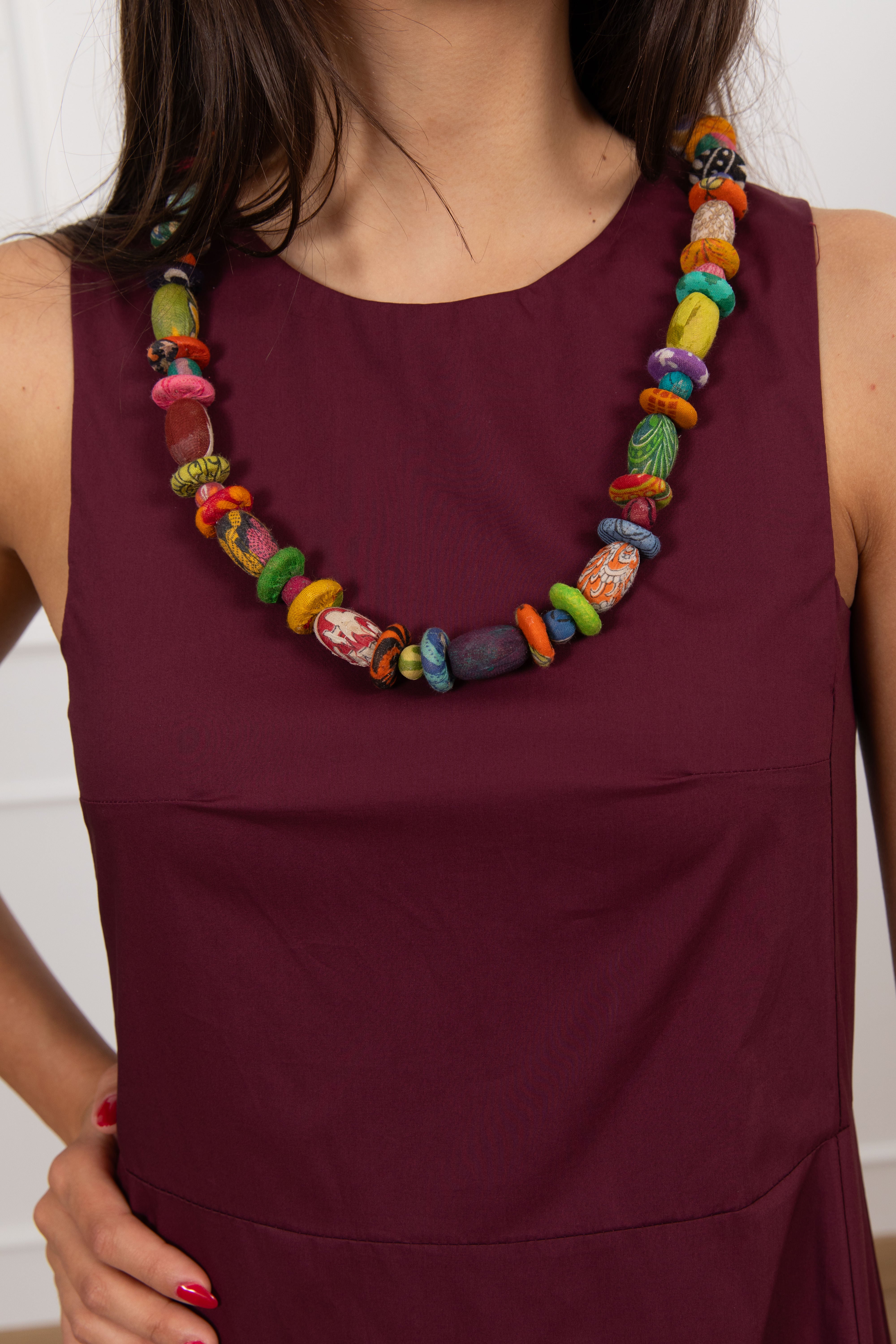 Collana lunga sfere Susy Mix