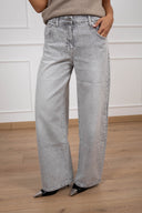 Jeans Sara lavaggio grigio ViCOLO