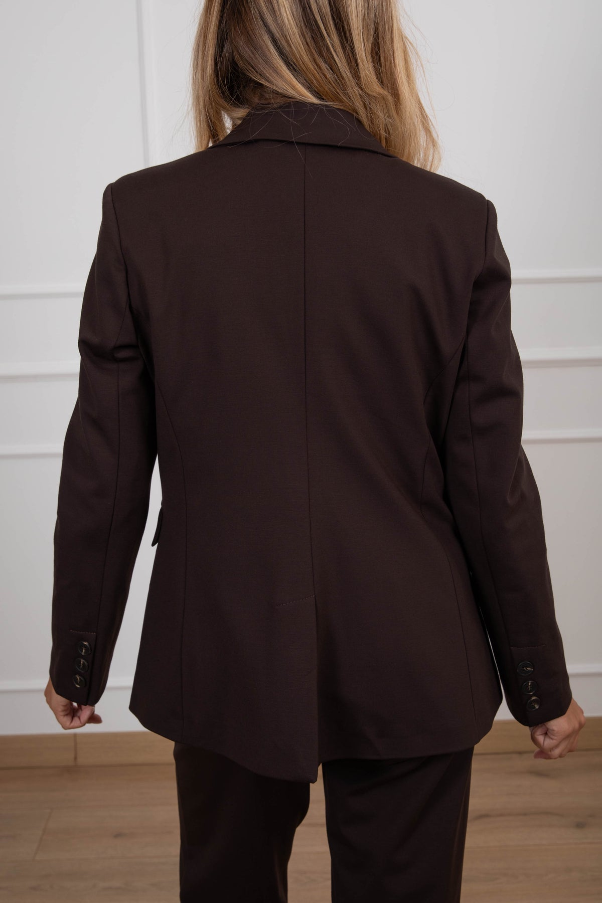 Giacca regular-fit in punto milano variante moro Tensione IN