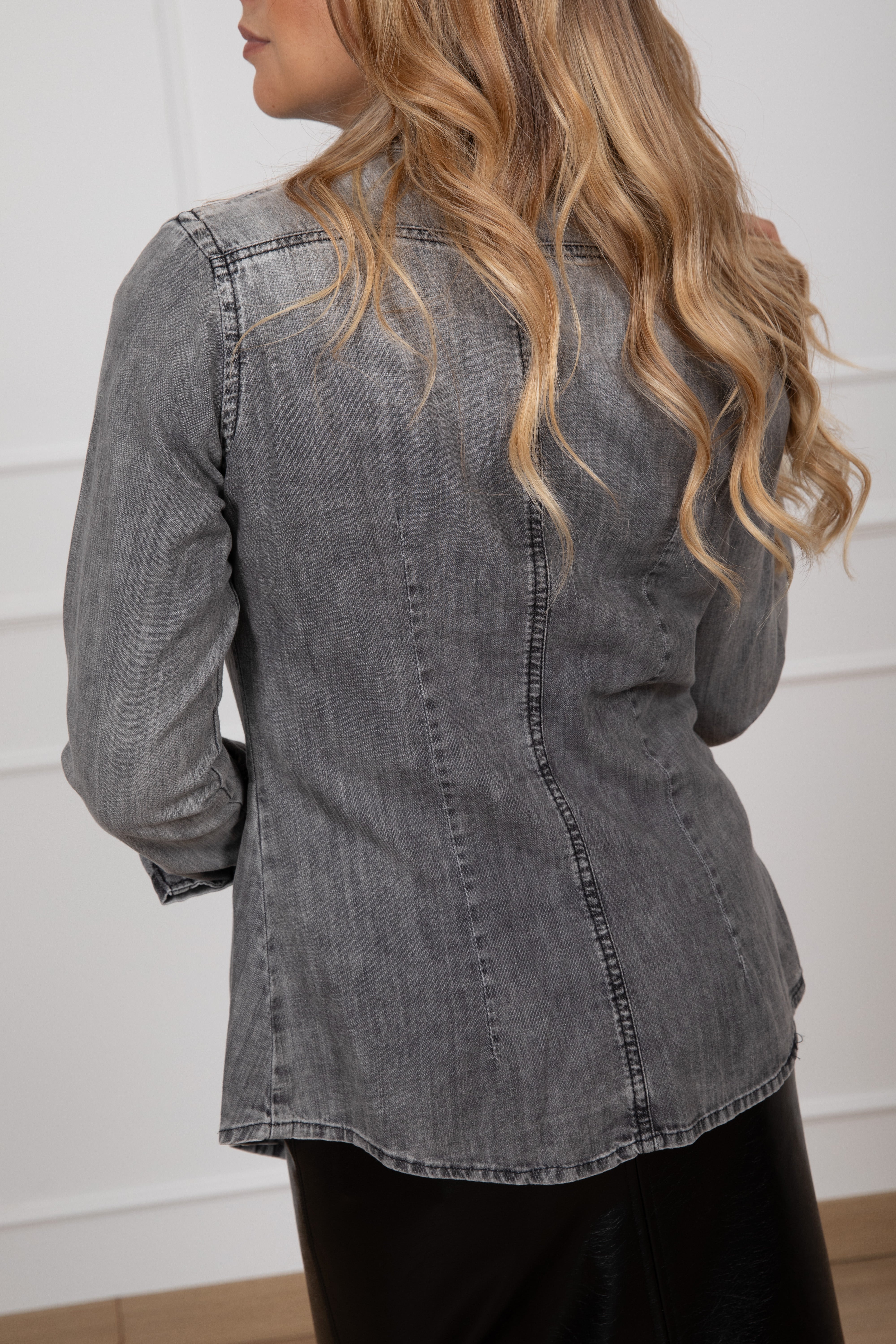 Camicia slim-fit in jeans Susy Mix