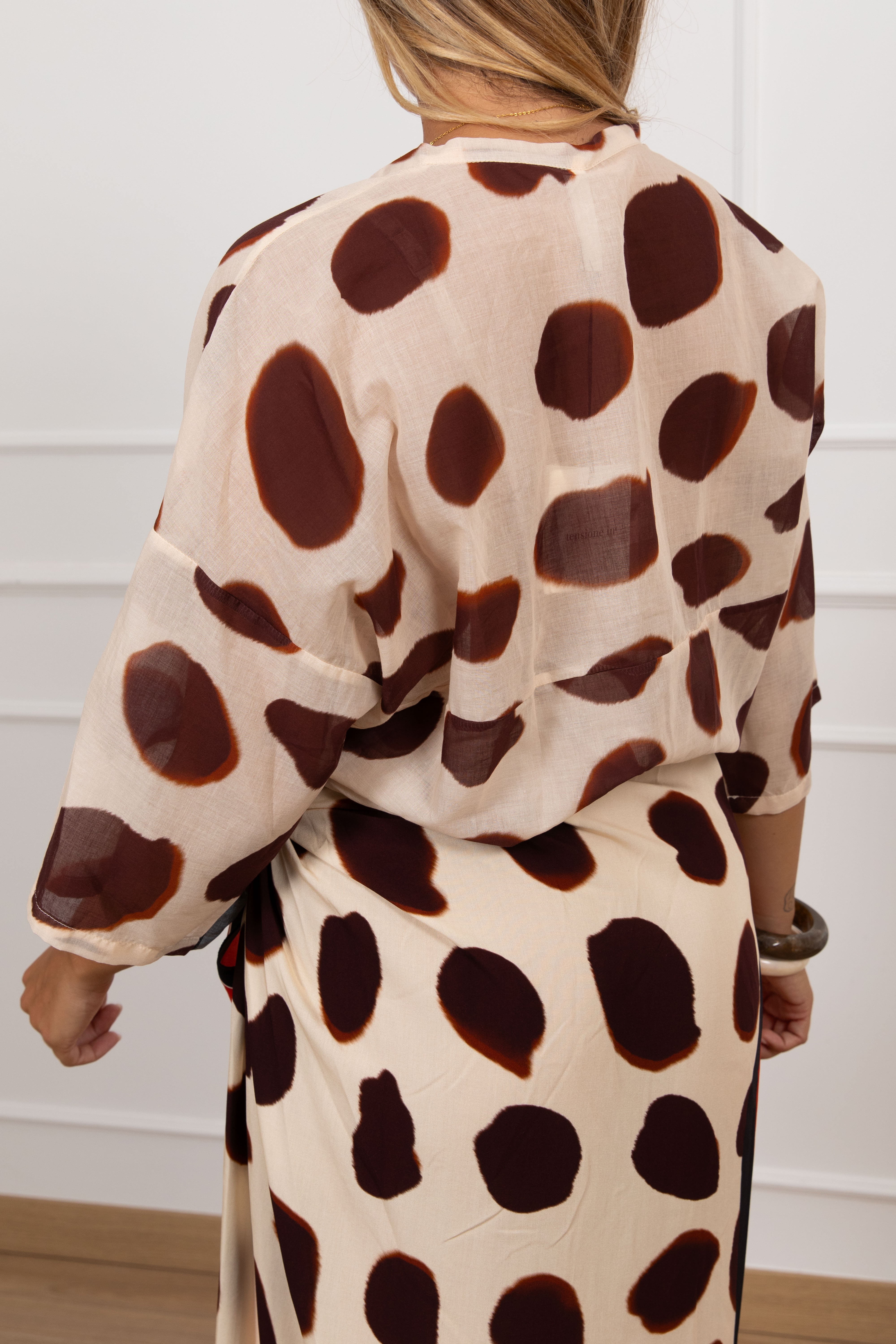 Camicia fantasia bolle bi-color Tensione IN
