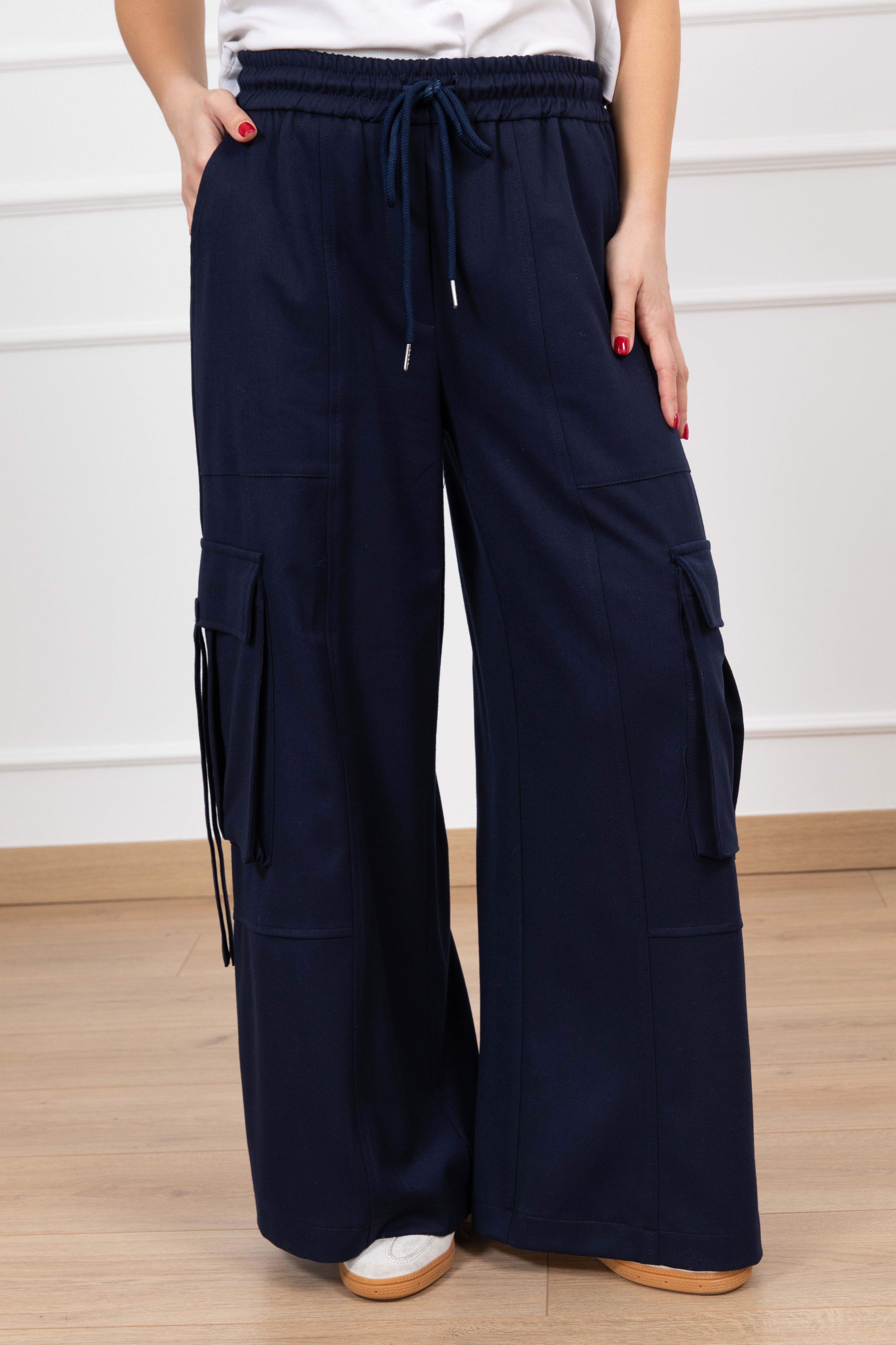 Pantalone cargo in flanella Tensione IN