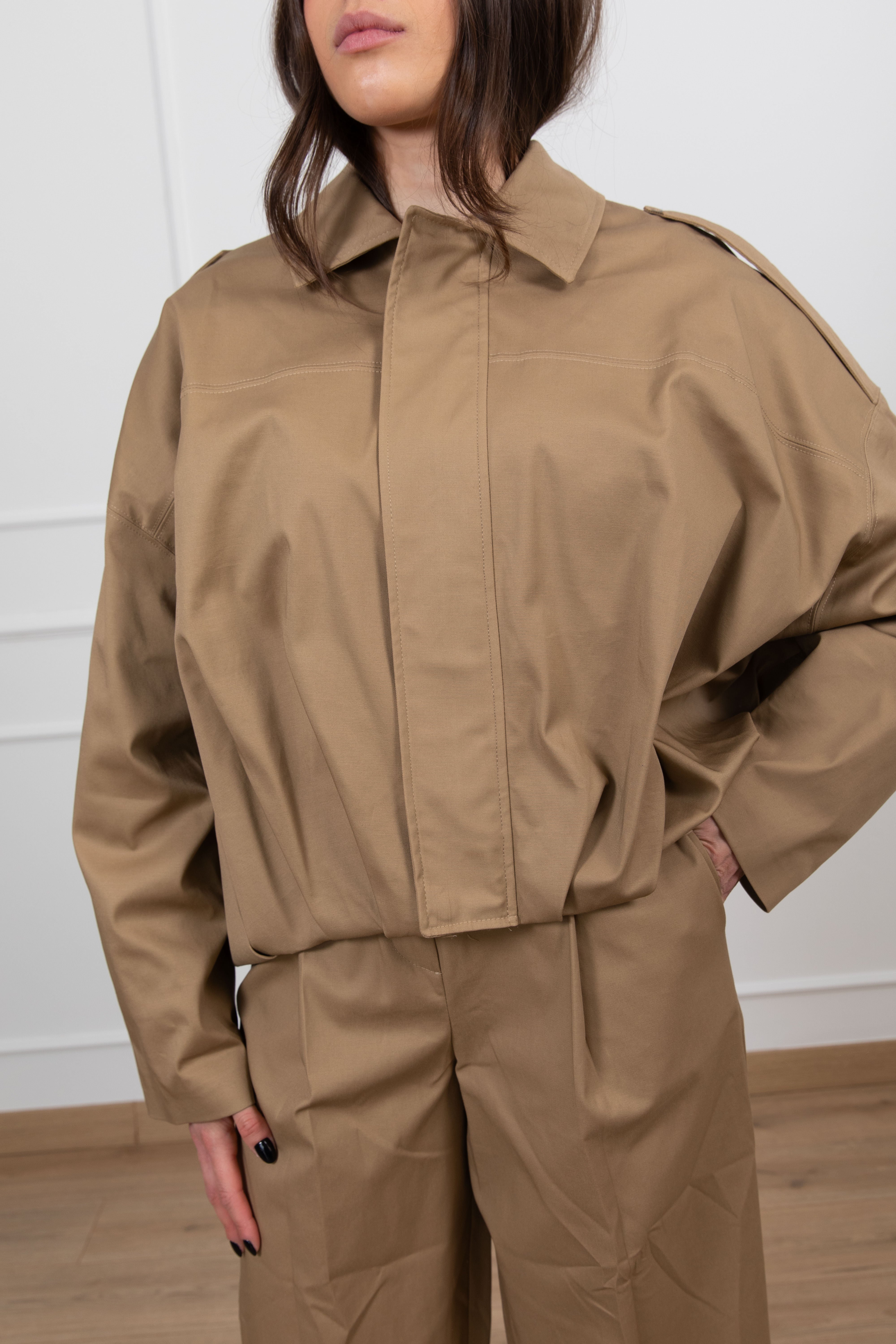 Bomber in cotone Tensione IN