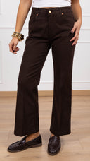 Pantalone color a zampetta variante moro Tensione IN
