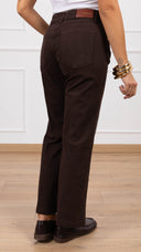 Pantalone color a zampetta variante moro Tensione IN