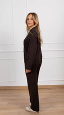 Coordinato in maglia polo e pantalone variante moro Haveone