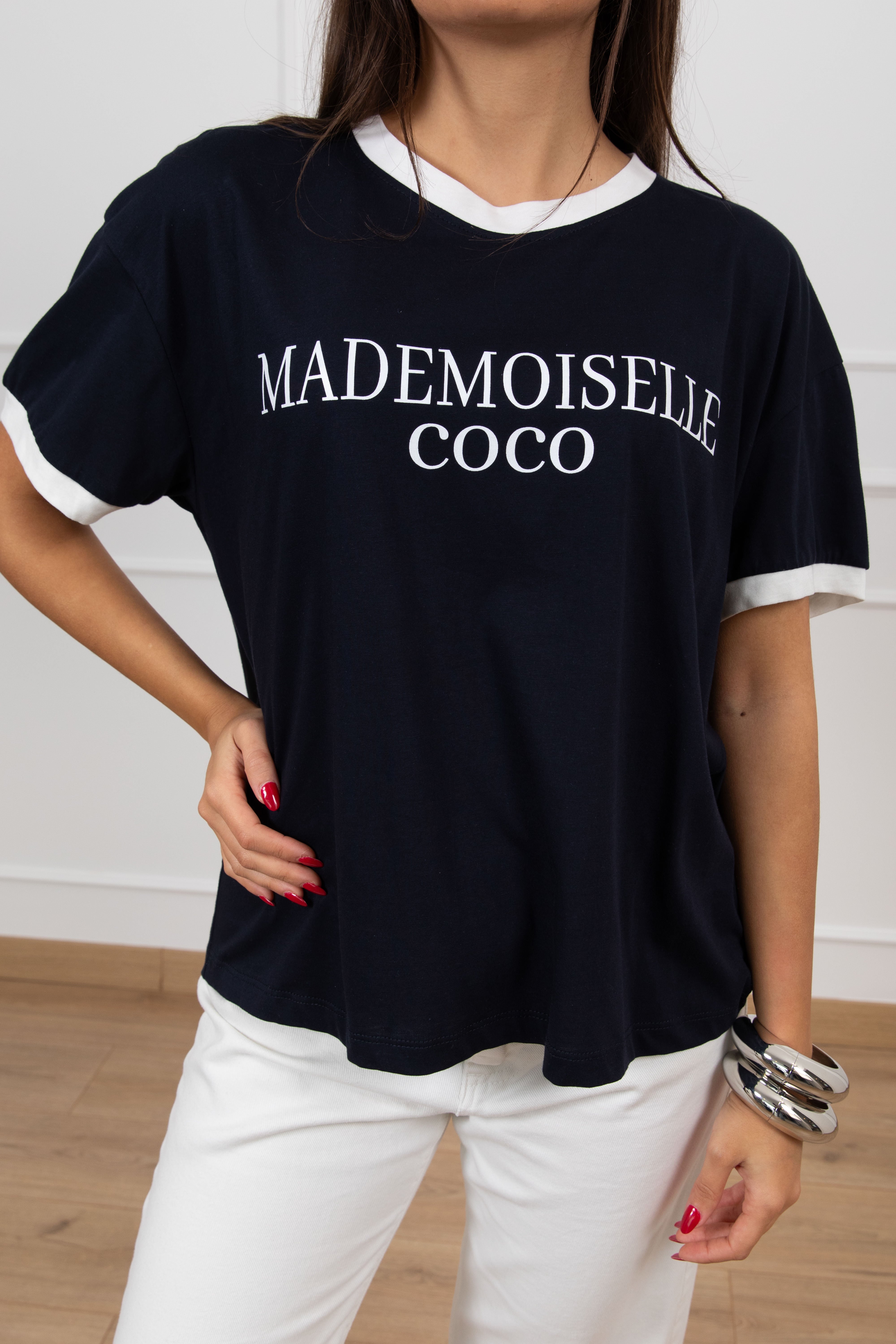 T-shirt "Mademoiselle coco" Tensione IN