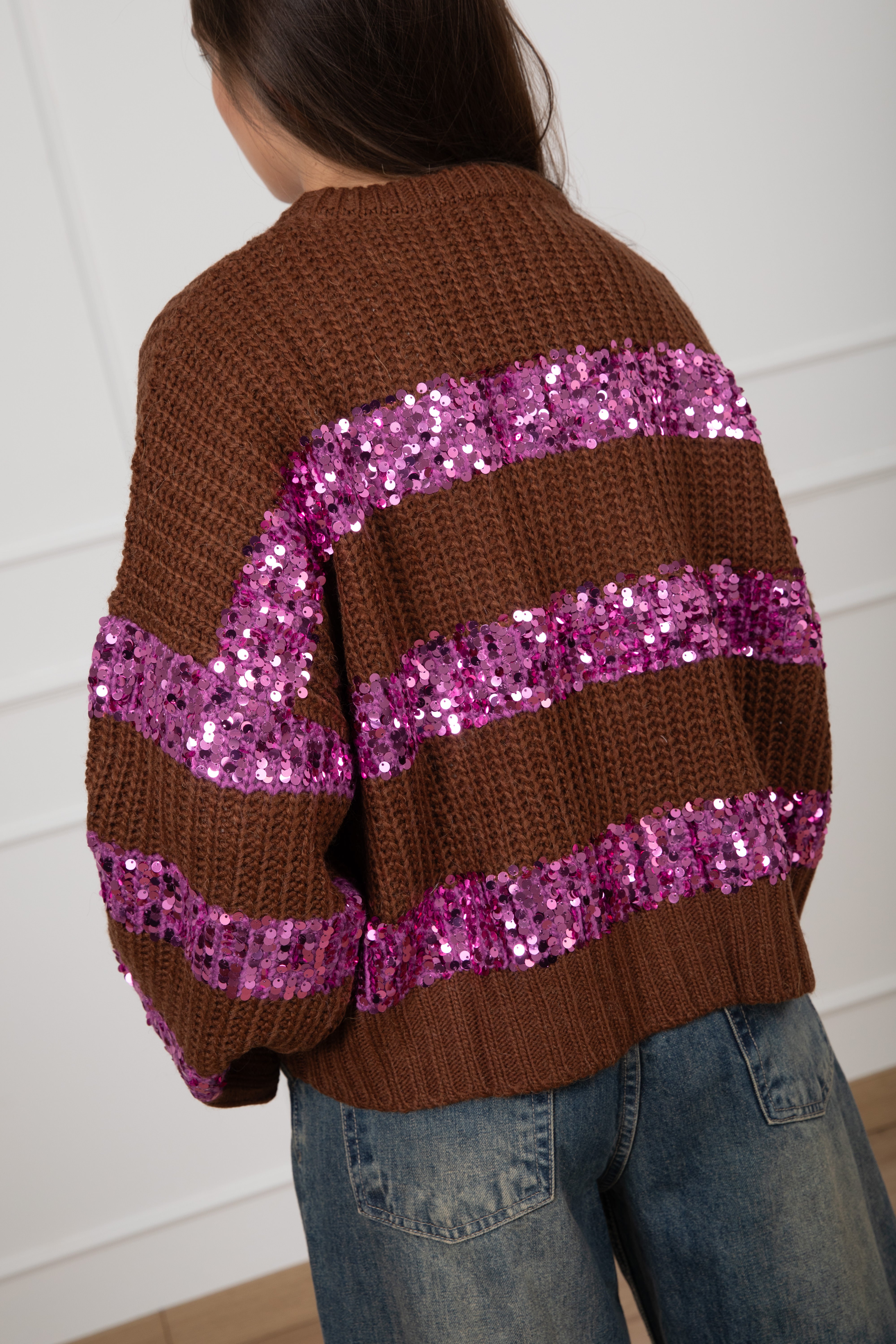 Pull con paillettes Dixie