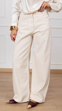 Pantalone Bella color variante burro Haveone
