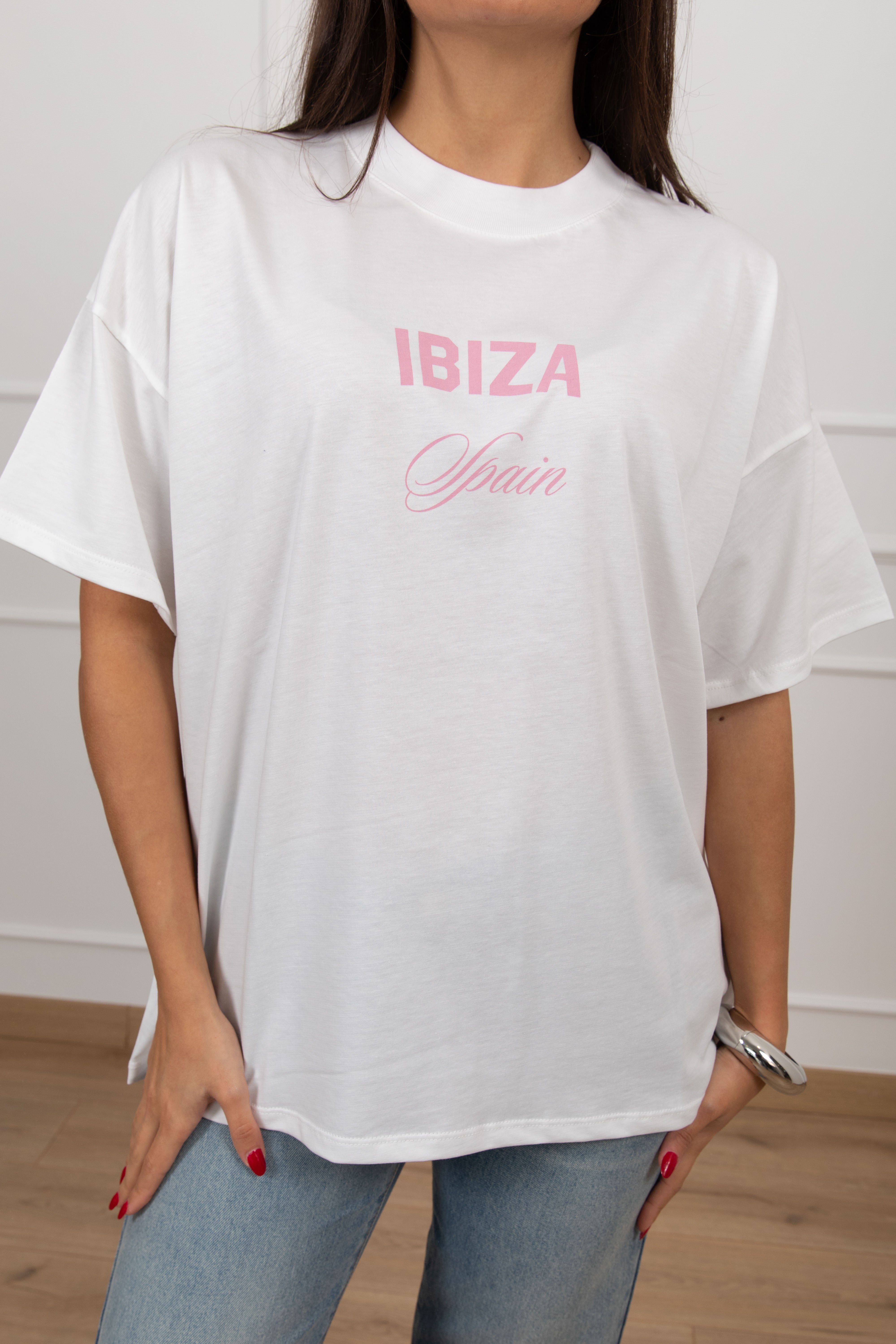 T-shirt over-size "Ibiza" ViCOLO
