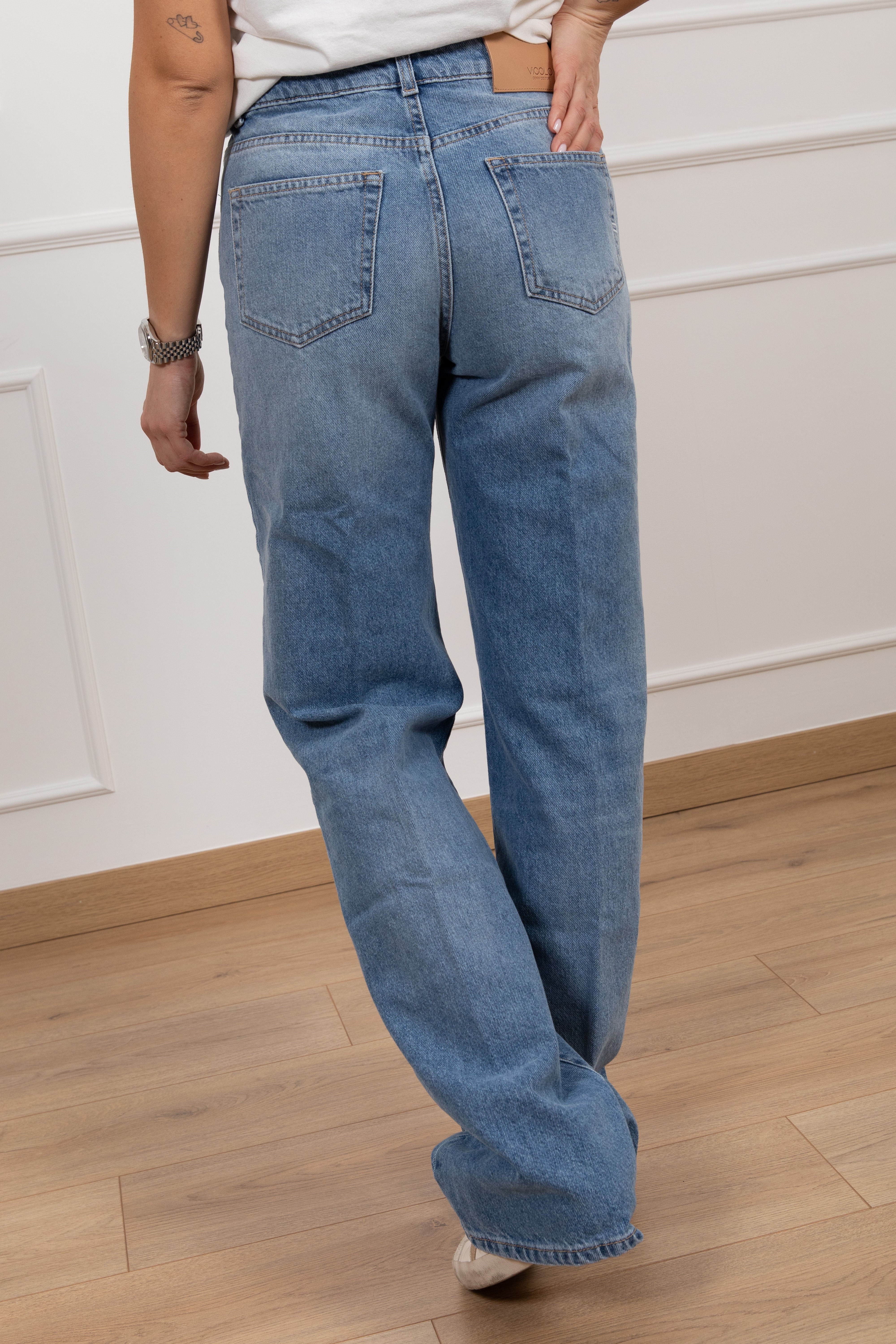 Jeans Dalia azzurro ViCOLO 8