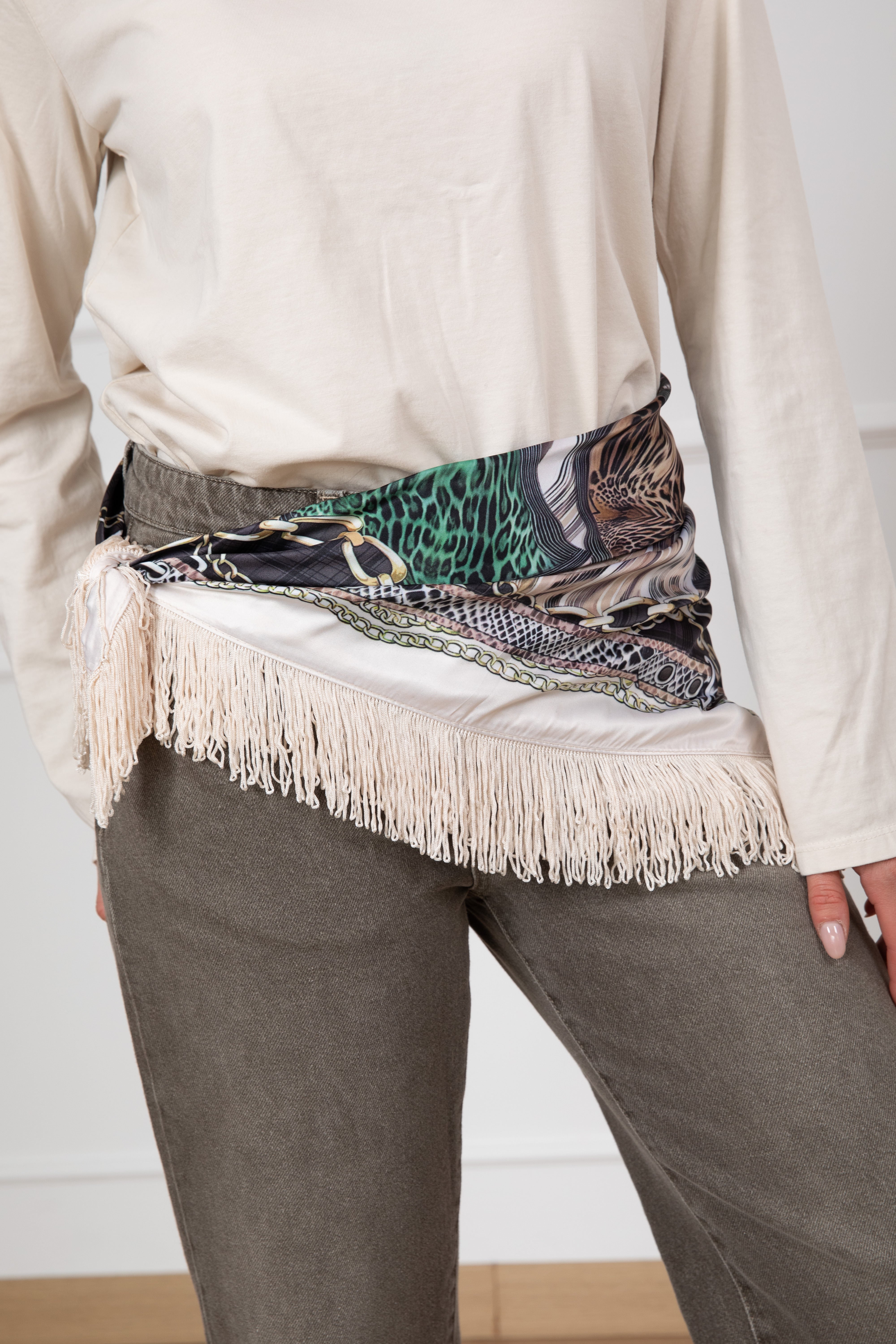 Foulard con frange Susy Mix