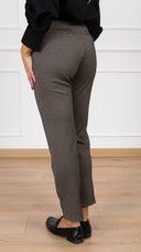Pantalone sigaretta micro pied de poule punto milano Tensione IN