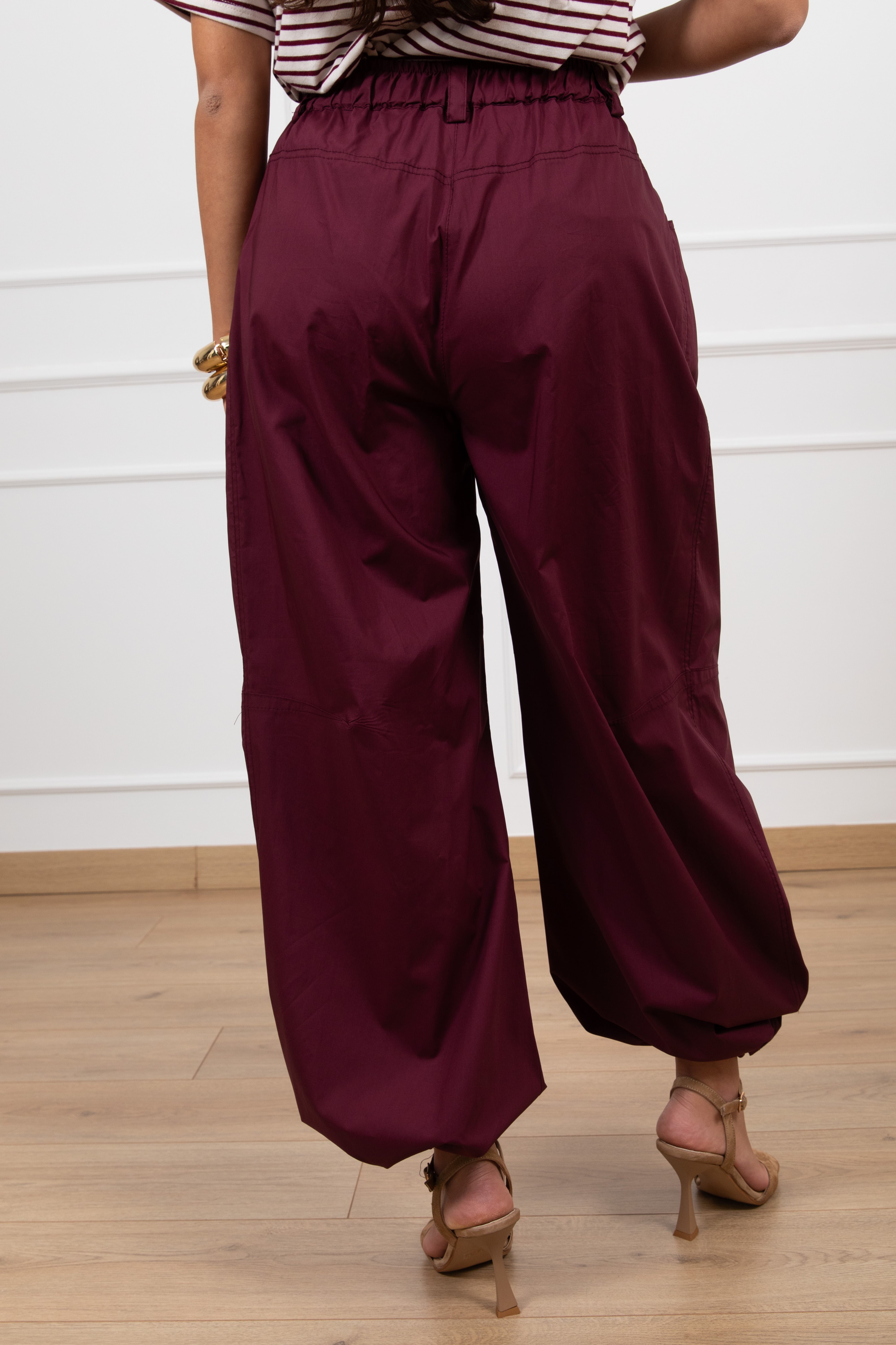 Pantalone parachute con elastico ViCOLO