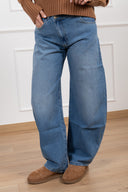 Jeans Denise con bottone spostato ViCOLO