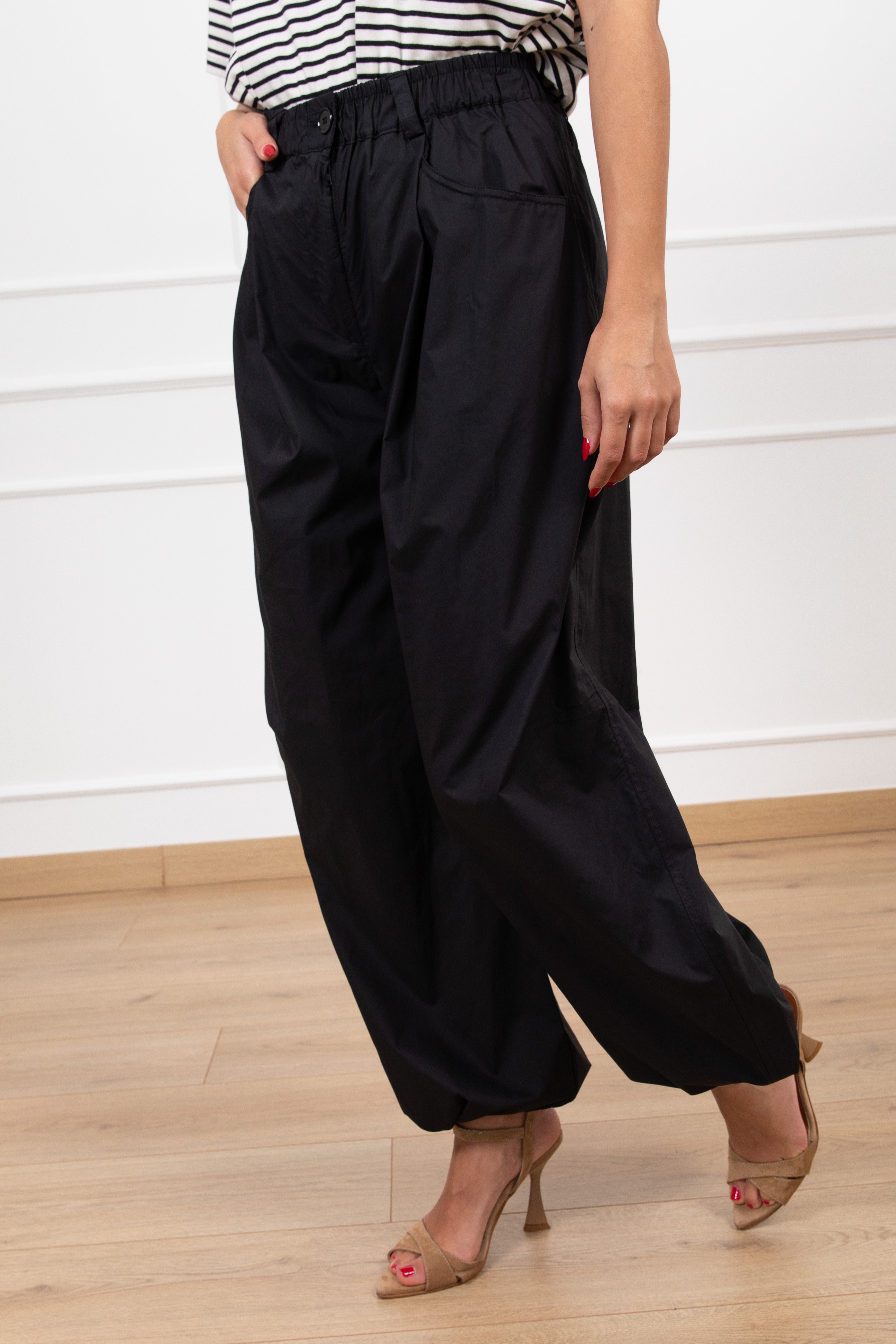 Pantalone parachute con elastico ViCOLO