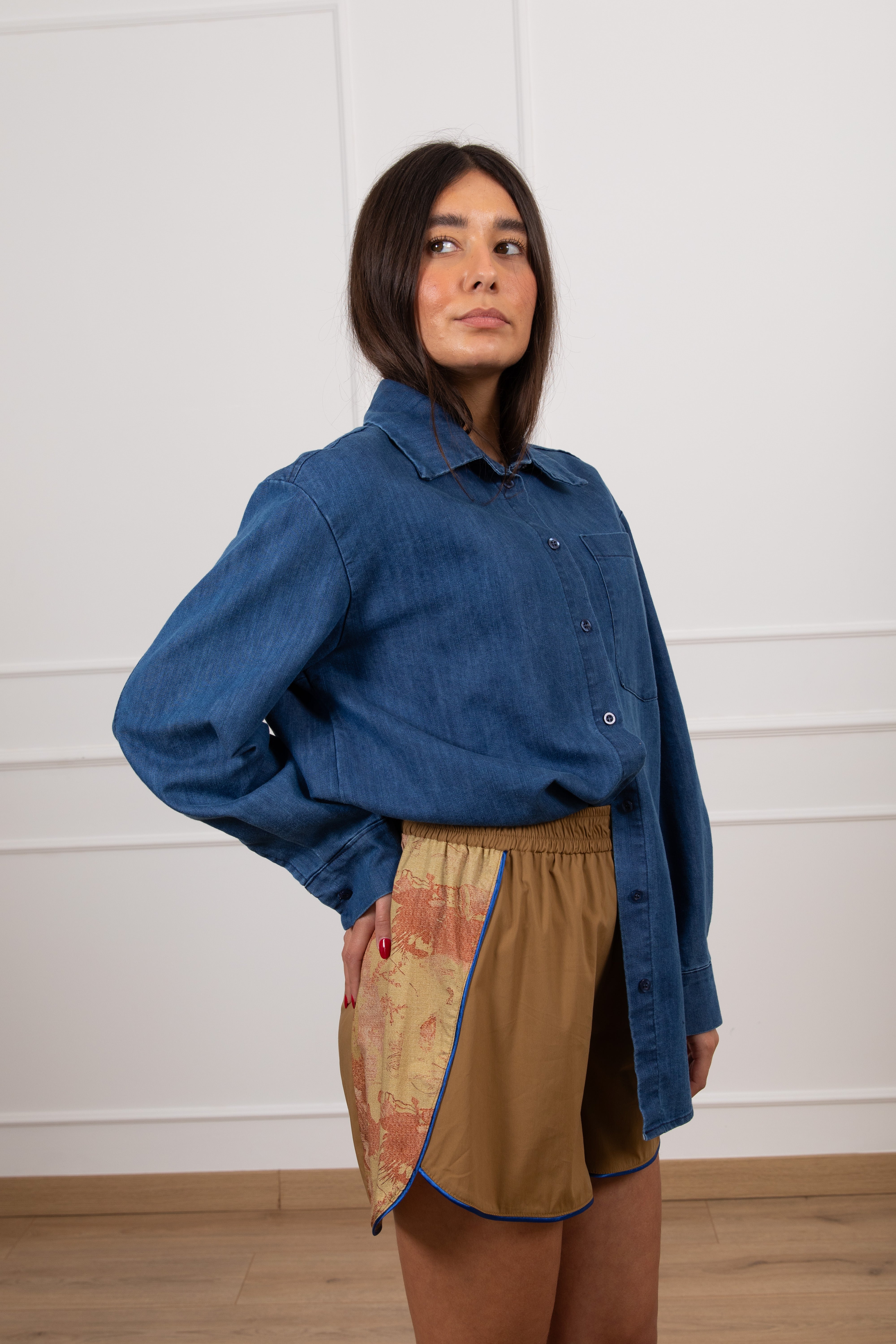 Camicia in chambrix ViCOLO